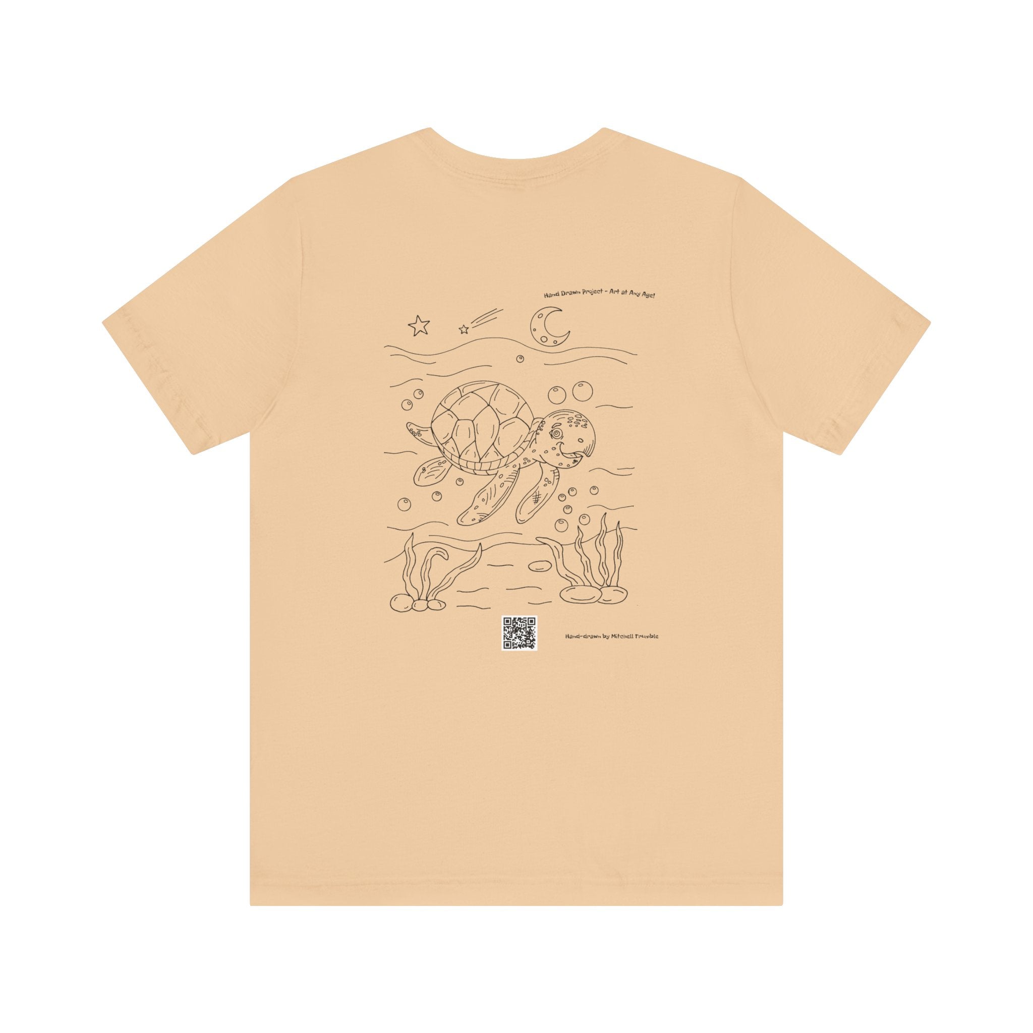 Smiling Sea Turtle – Ocean Critter T-Shirt