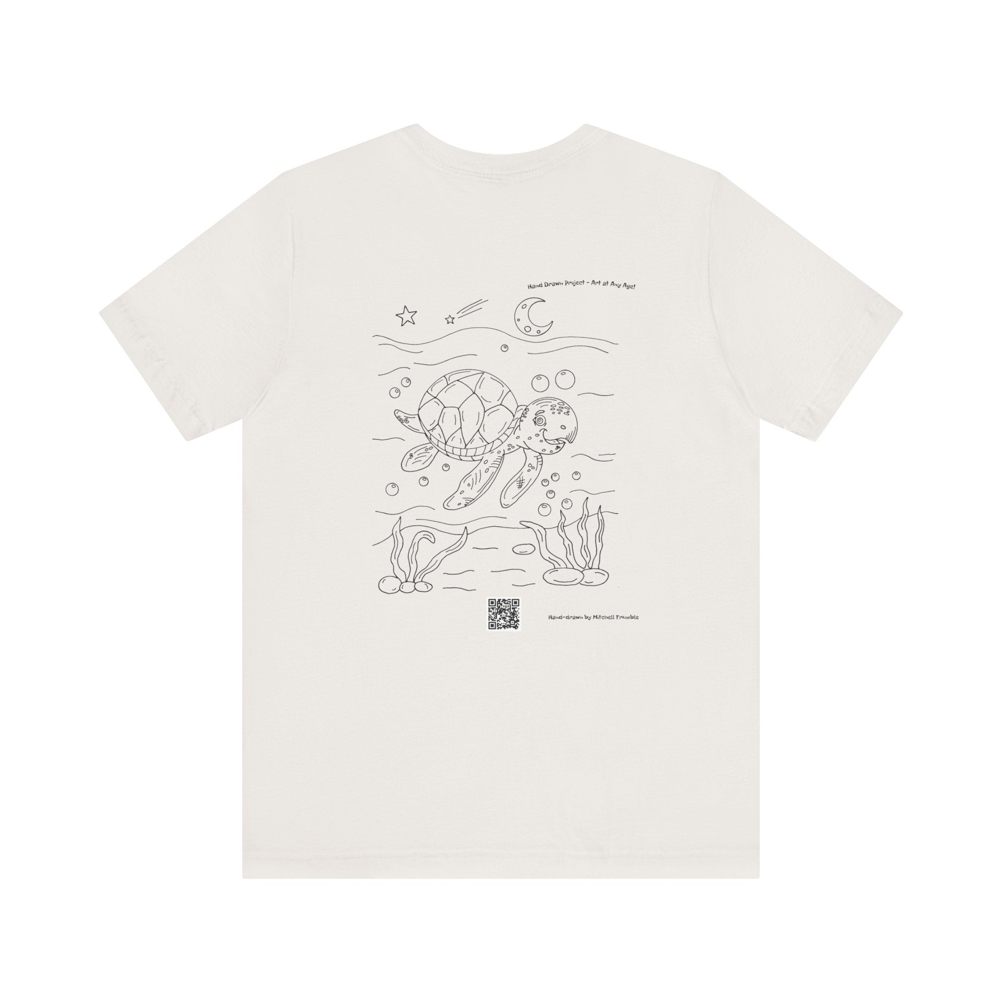 Smiling Sea Turtle – Ocean Critter T-Shirt