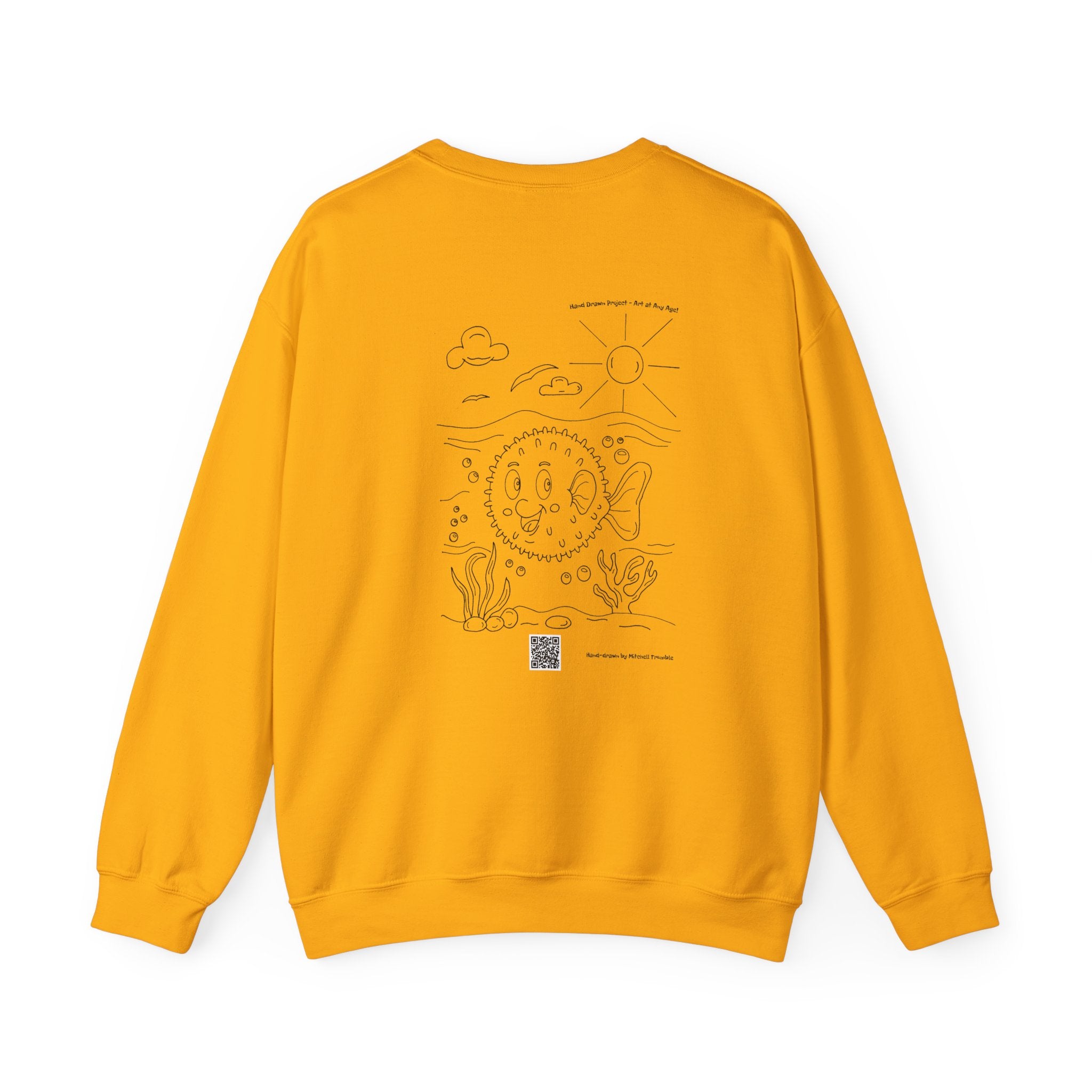 Happy Pufferfish Cozy Sweatshirt
