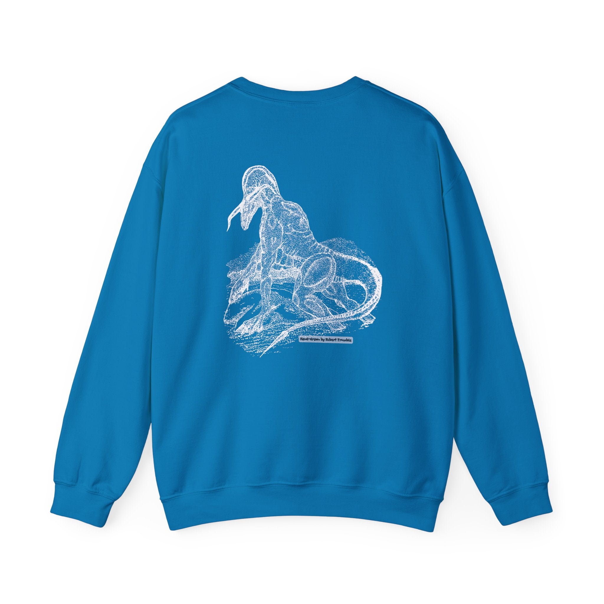 Landdrake Legends Gildan 18000 Sweatshirt | Robert Trumble's Hand-Drawn Dragon Art