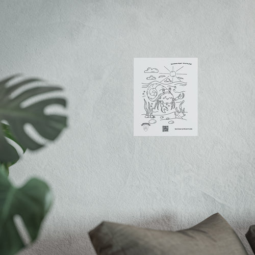 Cute Crab 1 Art Poster