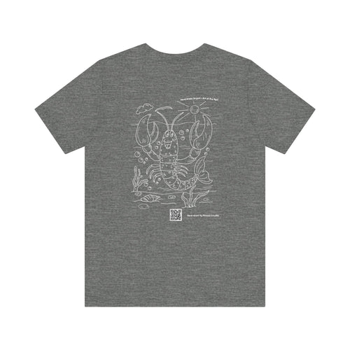 Cheerful Lobster T-Shirt – Ocean Critter T-Shirt