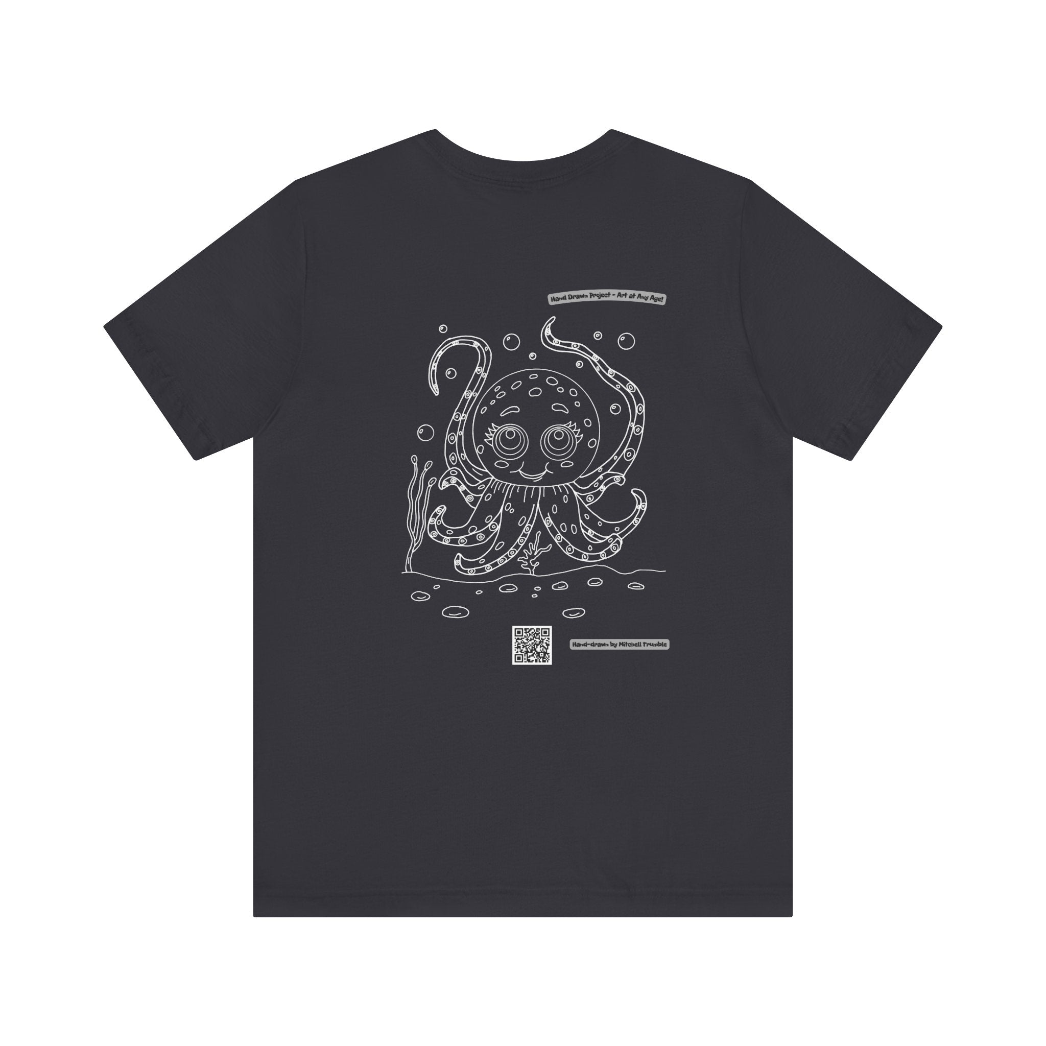 Octopus – Hand-Drawn Ocean Tee