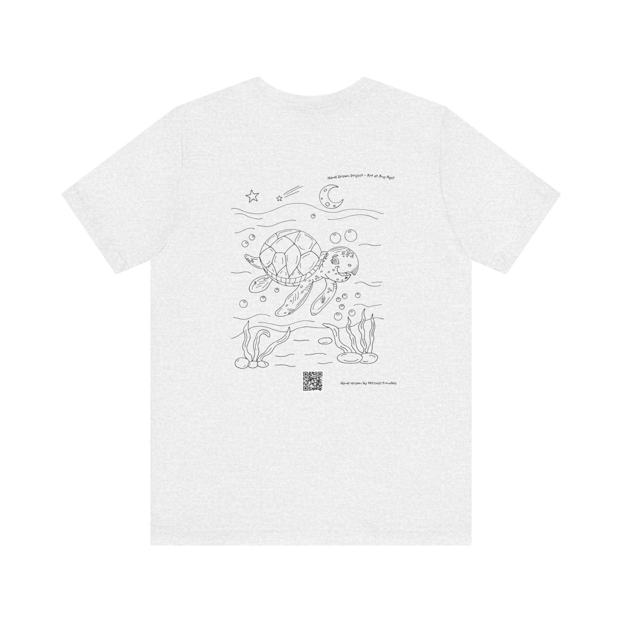 Smiling Sea Turtle – Ocean Critter T-Shirt
