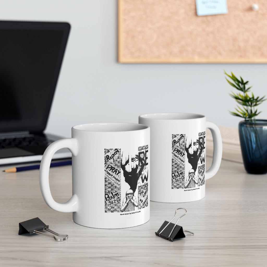 Pray — Spiritual Reflection Coffee Mug