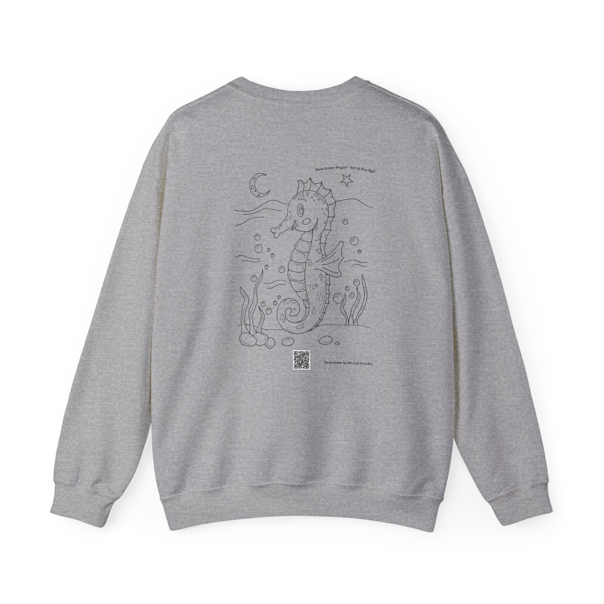 Adorable Seahorse Cozy Sweatshirt
