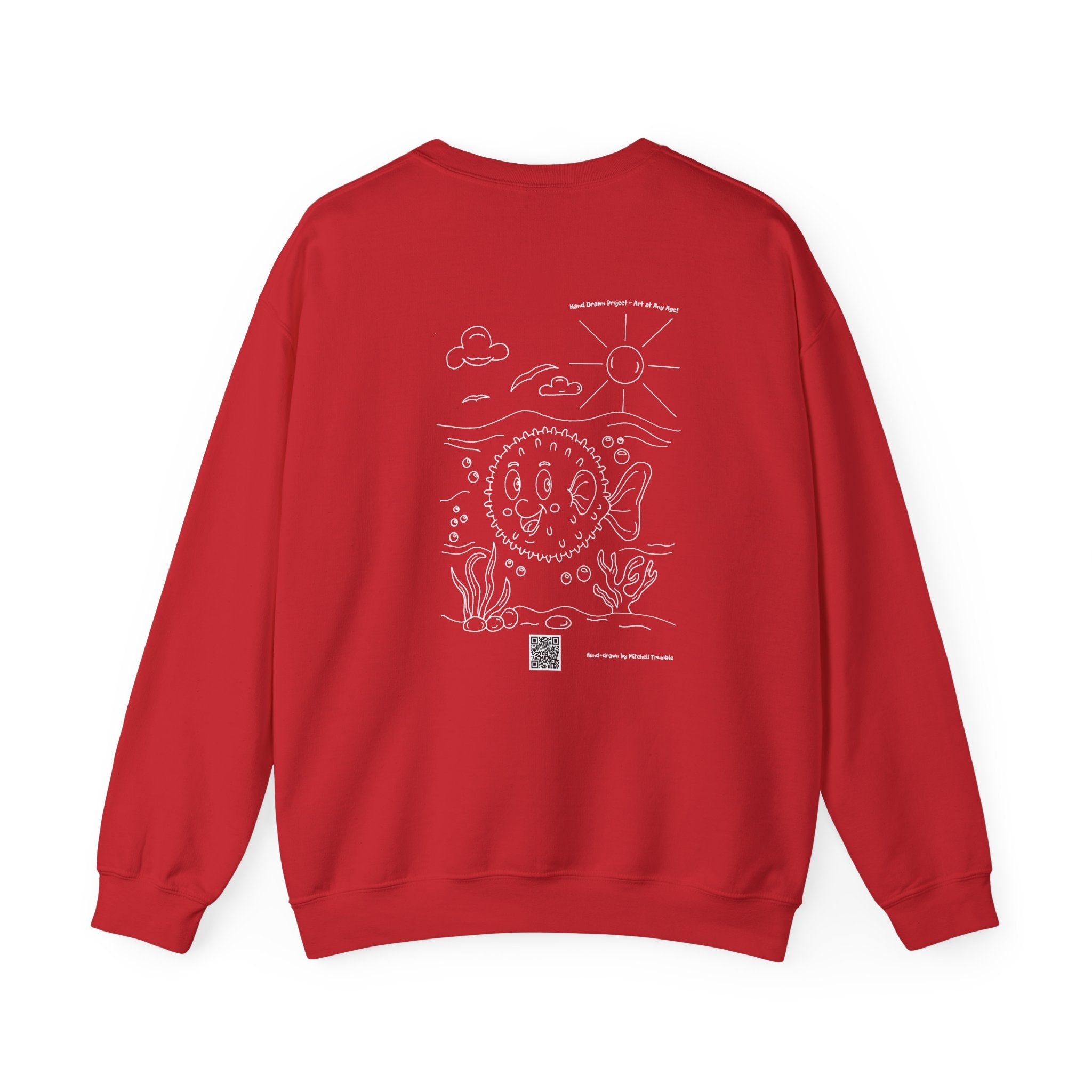 Happy Pufferfish Cozy Sweatshirt