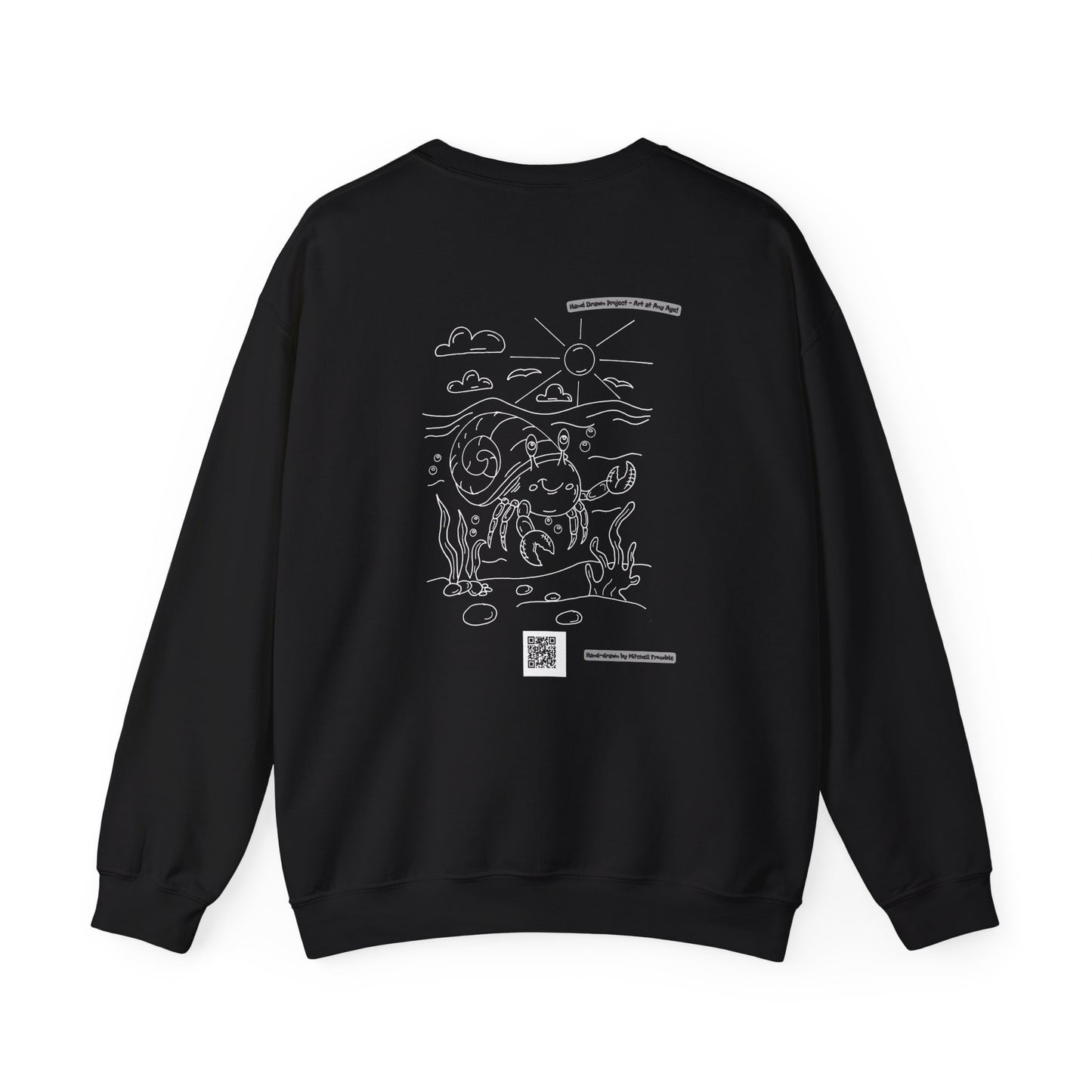 Cute Crab Sweatshirt 🦀🌊✨