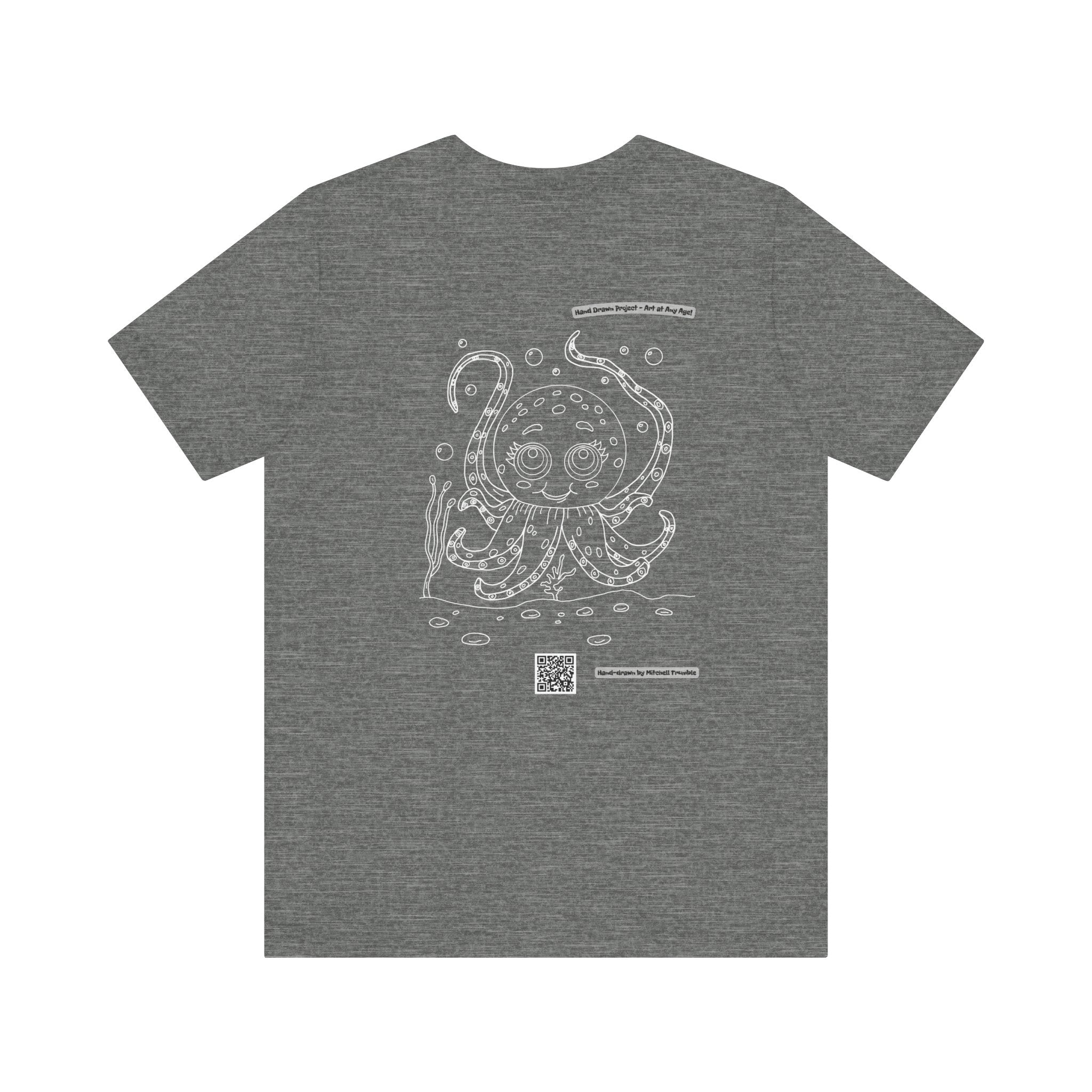 Octopus – Hand-Drawn Ocean Tee