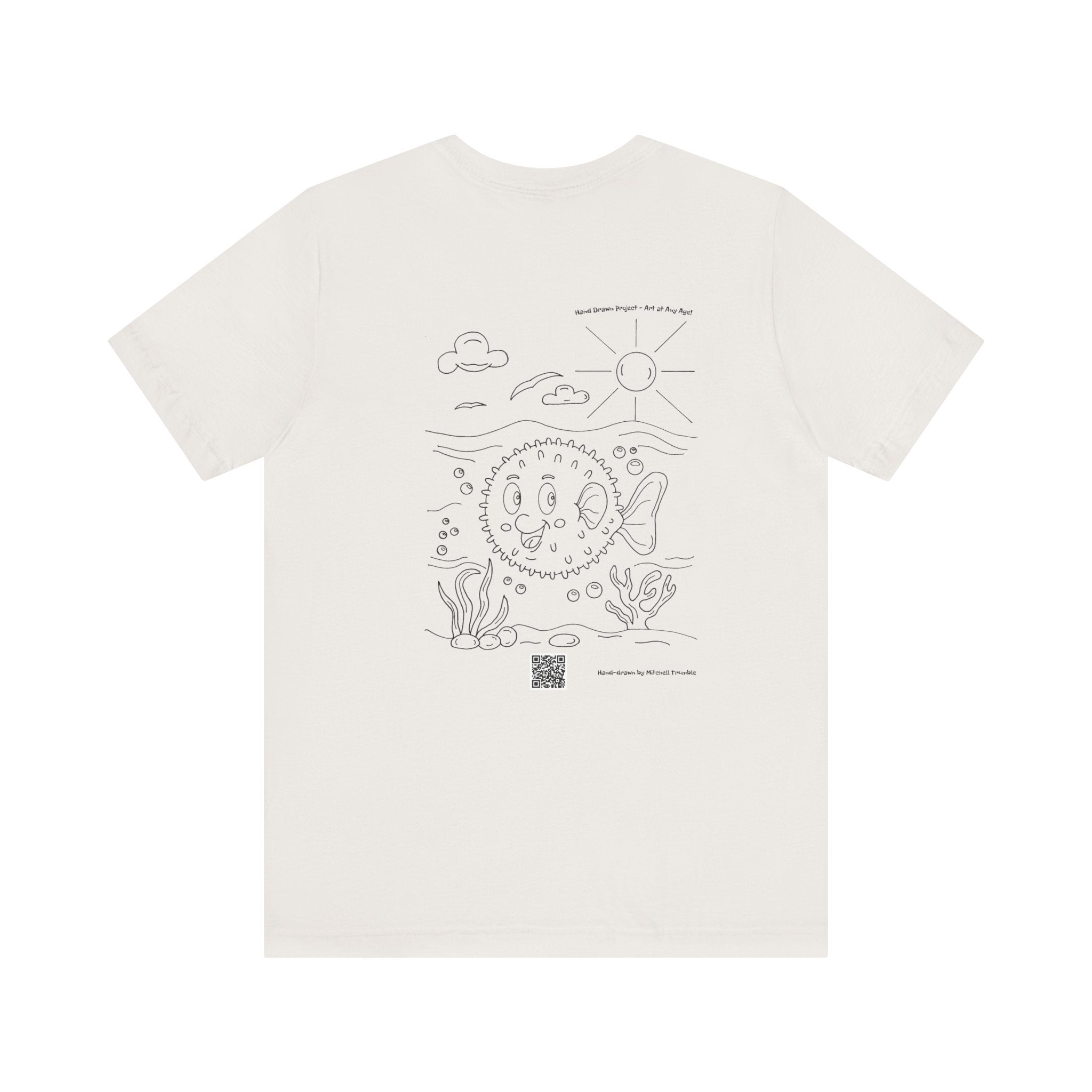 Happy Pufferfish – Ocean Critter T-Shirt