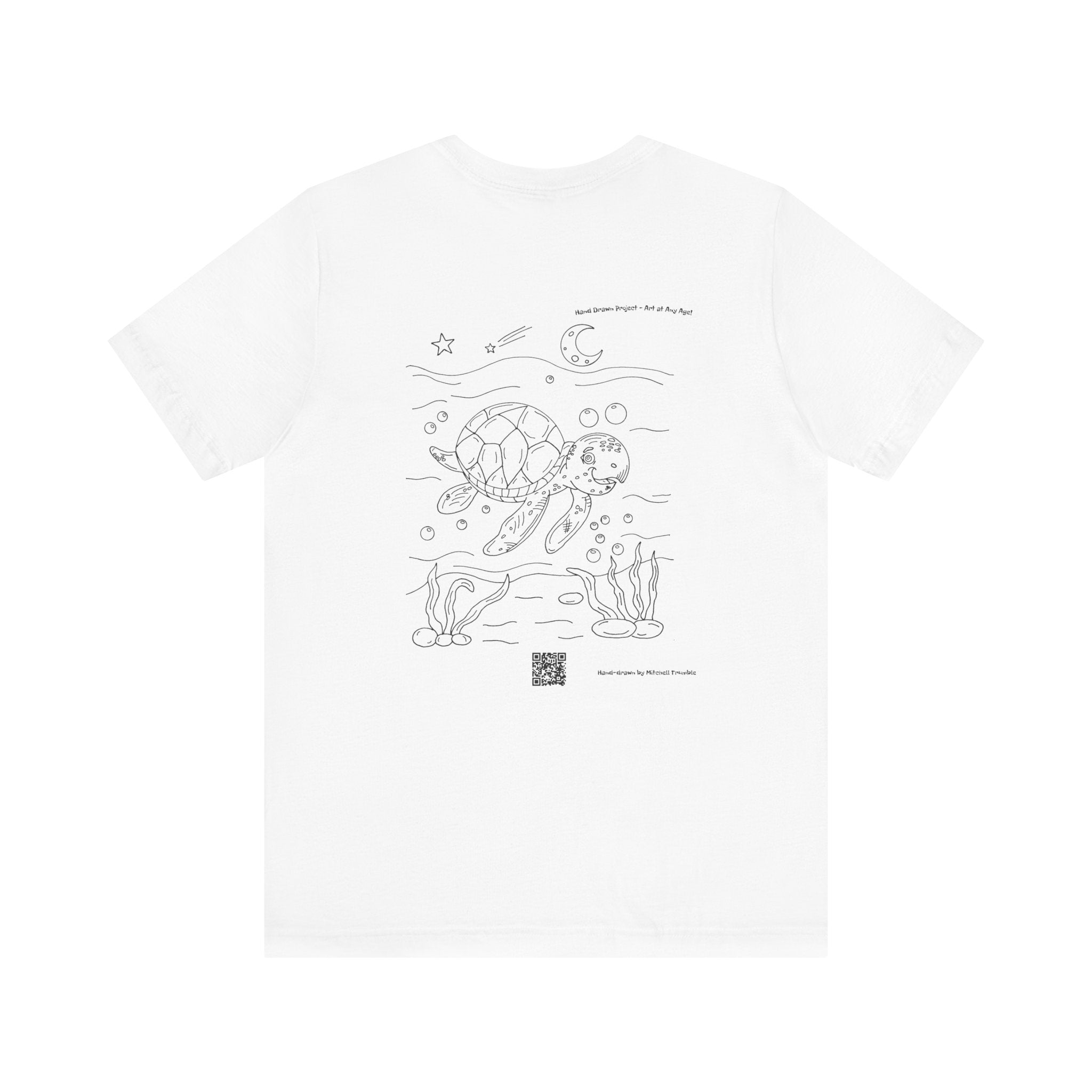 Smiling Sea Turtle – Ocean Critter T-Shirt