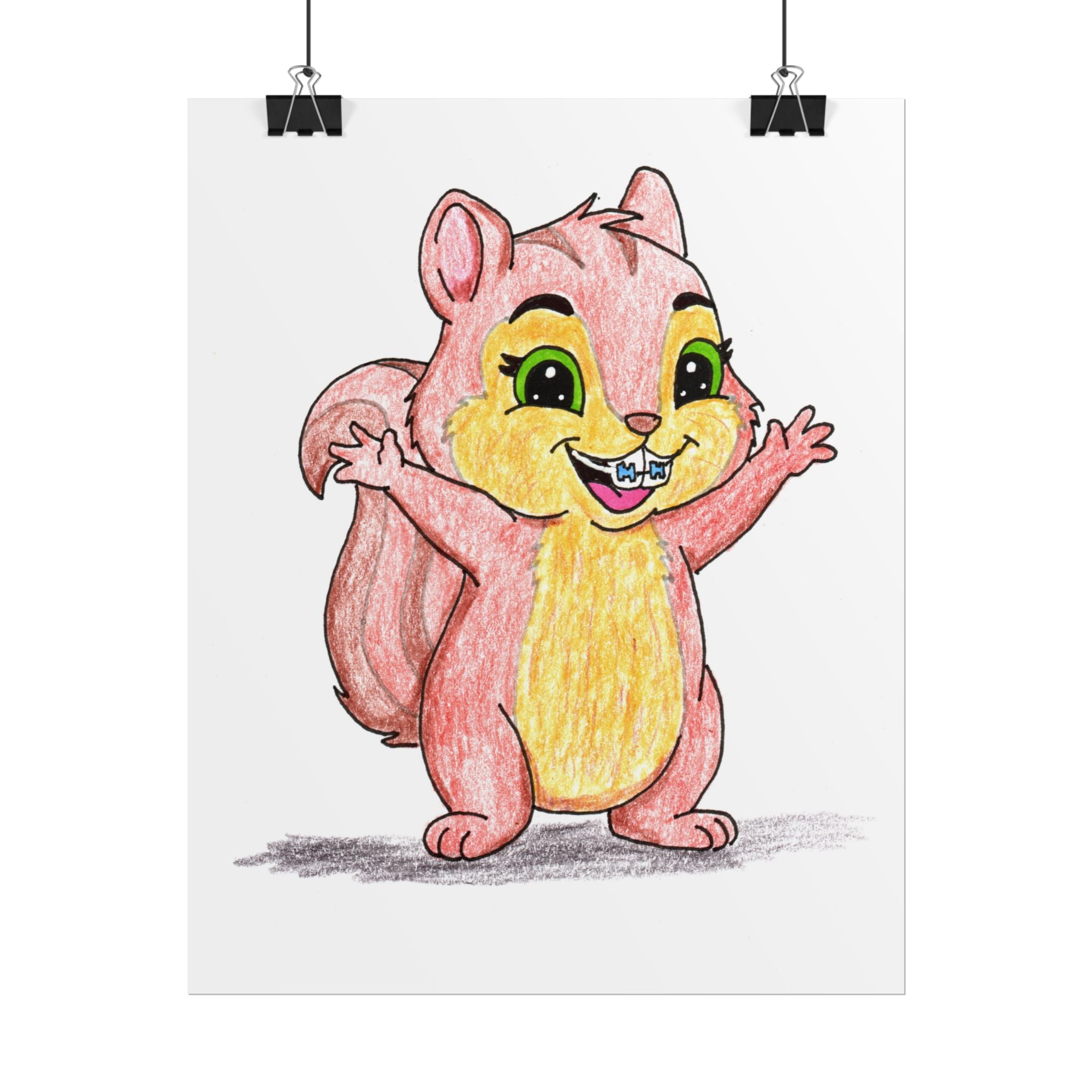 Got Braces Print | Brave Little Critters | Orthodontist Office Wall Art