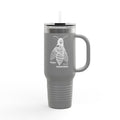 Bee Sprite – Travel Mug | Hand-Drawn Fantasy Art by Robert Trumble