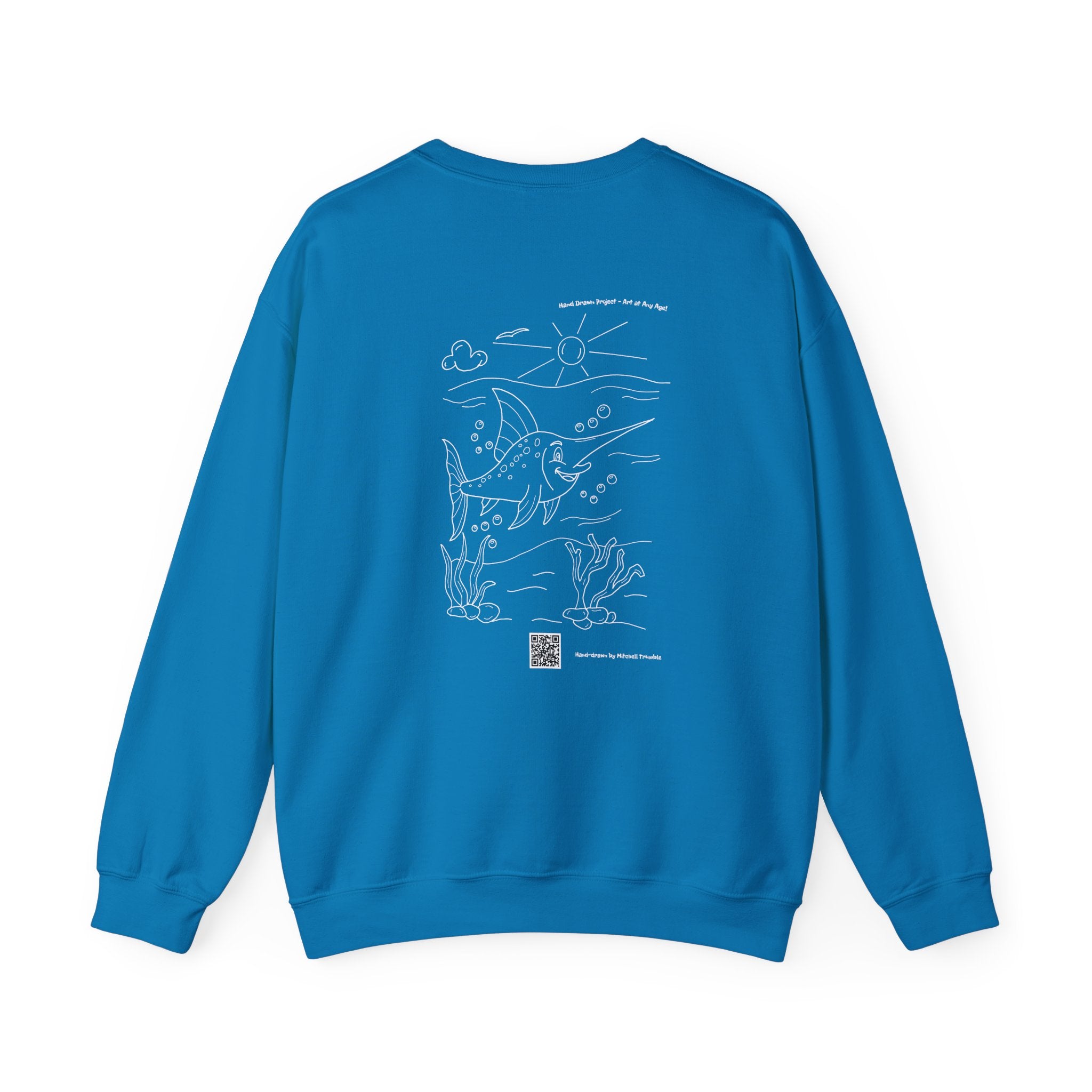Swordfish – Ocean Strength Cozy Sweatshirt