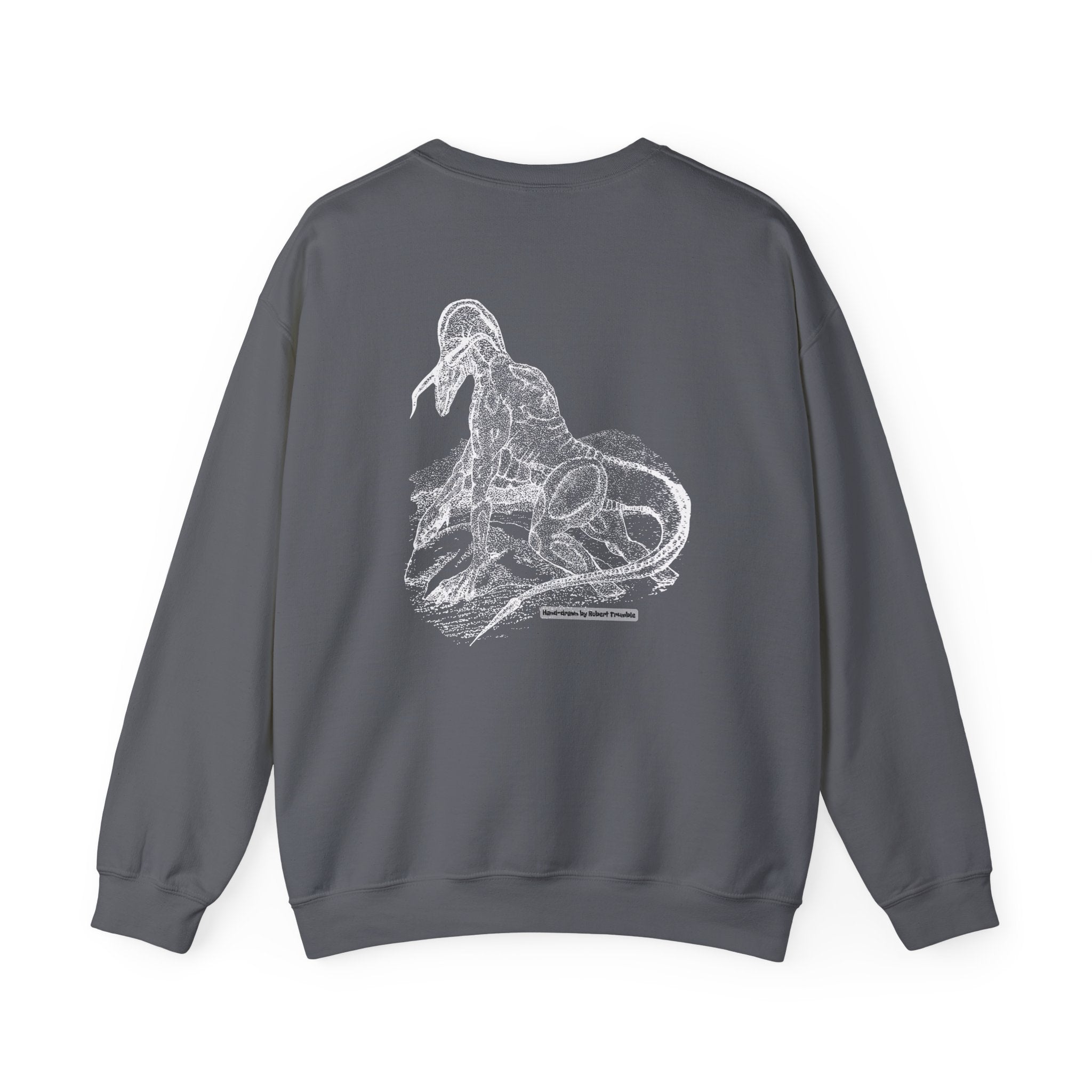 Landdrake Legends Gildan 18000 Sweatshirt | Robert Trumble's Hand-Drawn Dragon Art