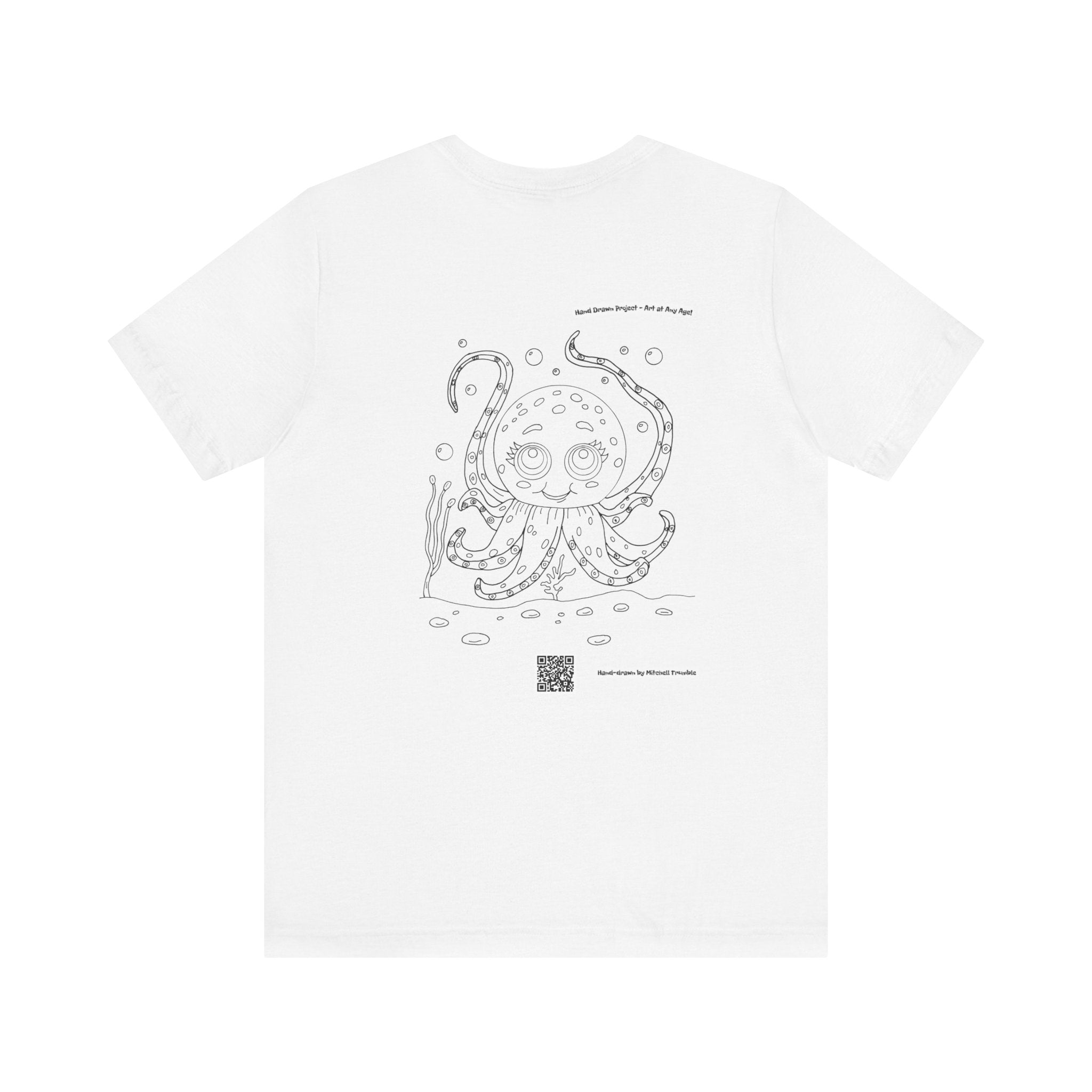 Octopus – Hand-Drawn Ocean Tee