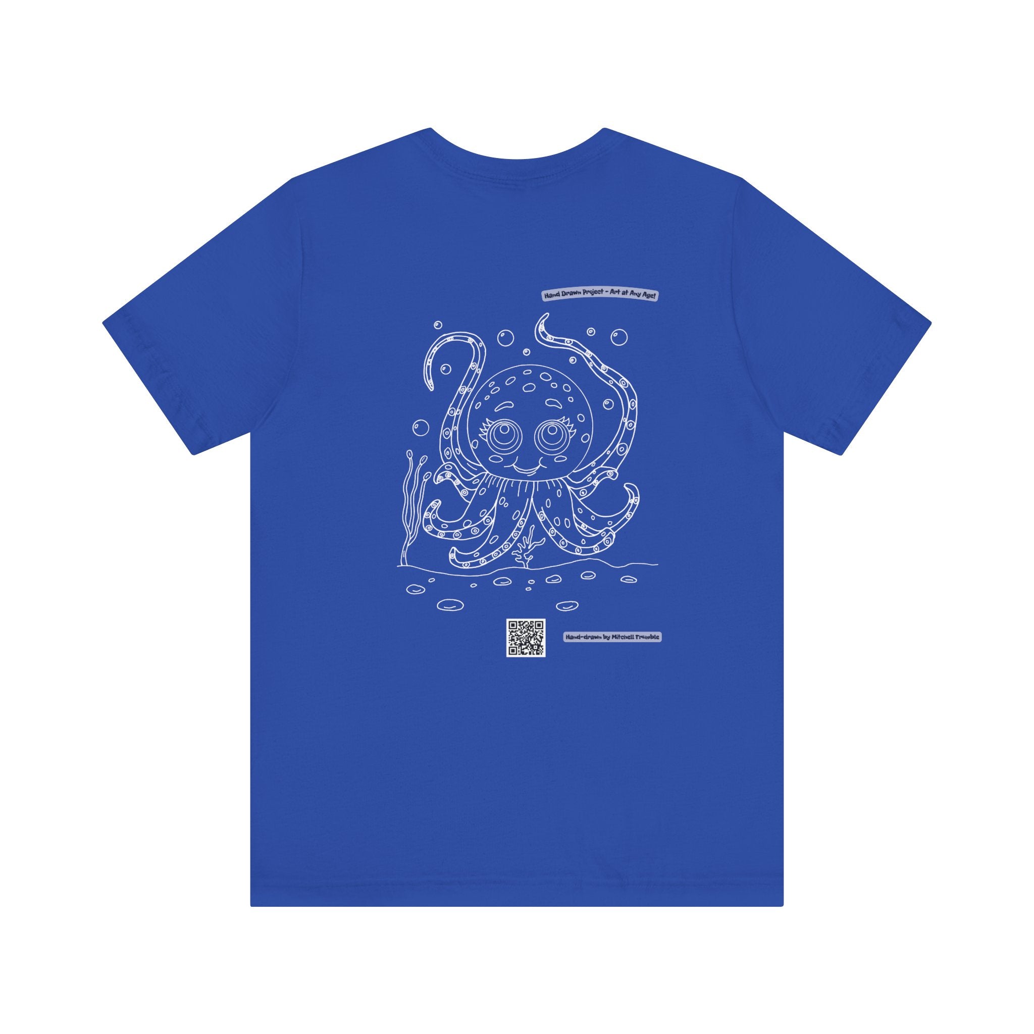 Octopus – Hand-Drawn Ocean Tee