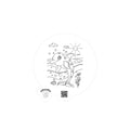 Dolphin Splash Squad Sticker – Hand-Drawn Kiss Cut Ocean Art