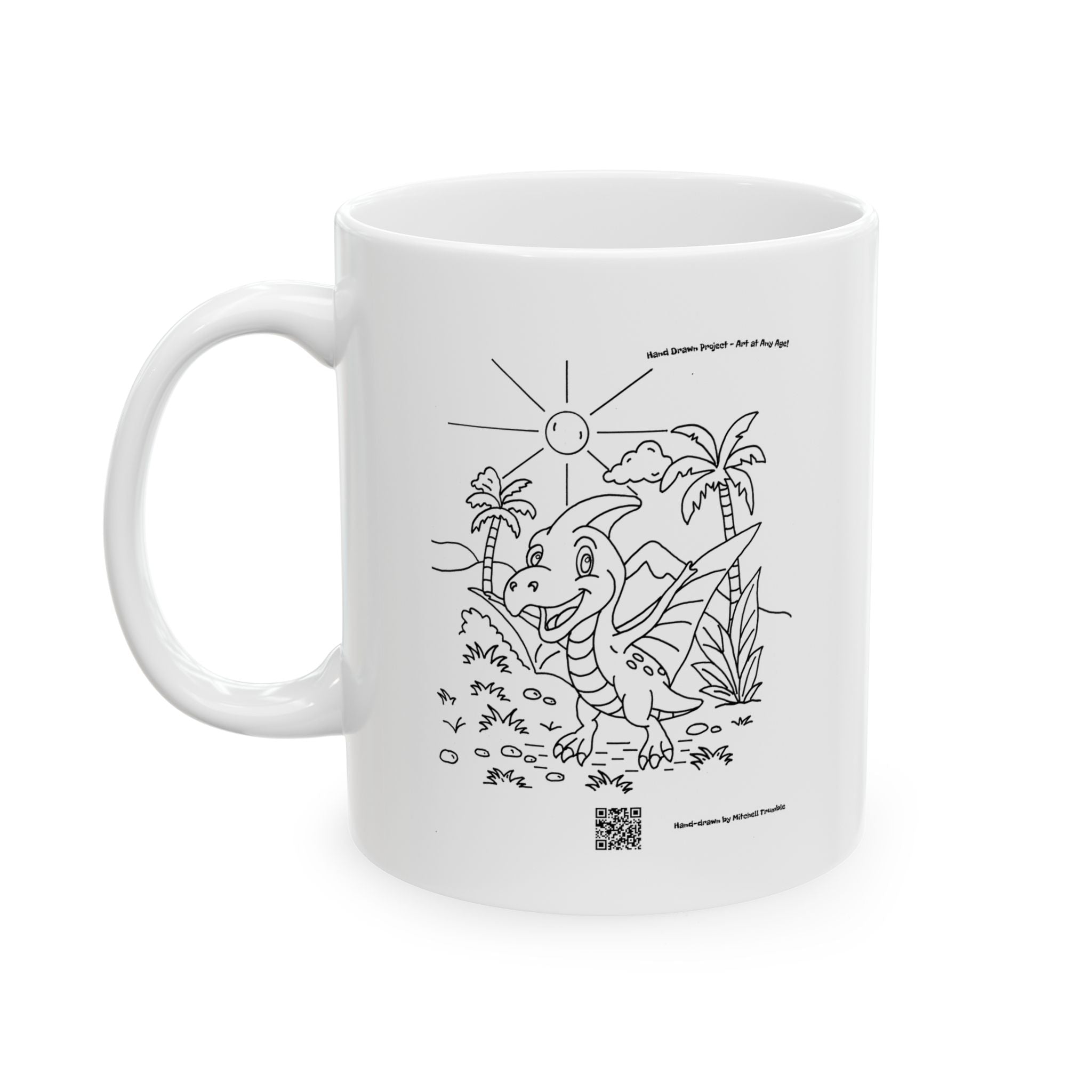 Pterodactyl Chaos Coffee Mug