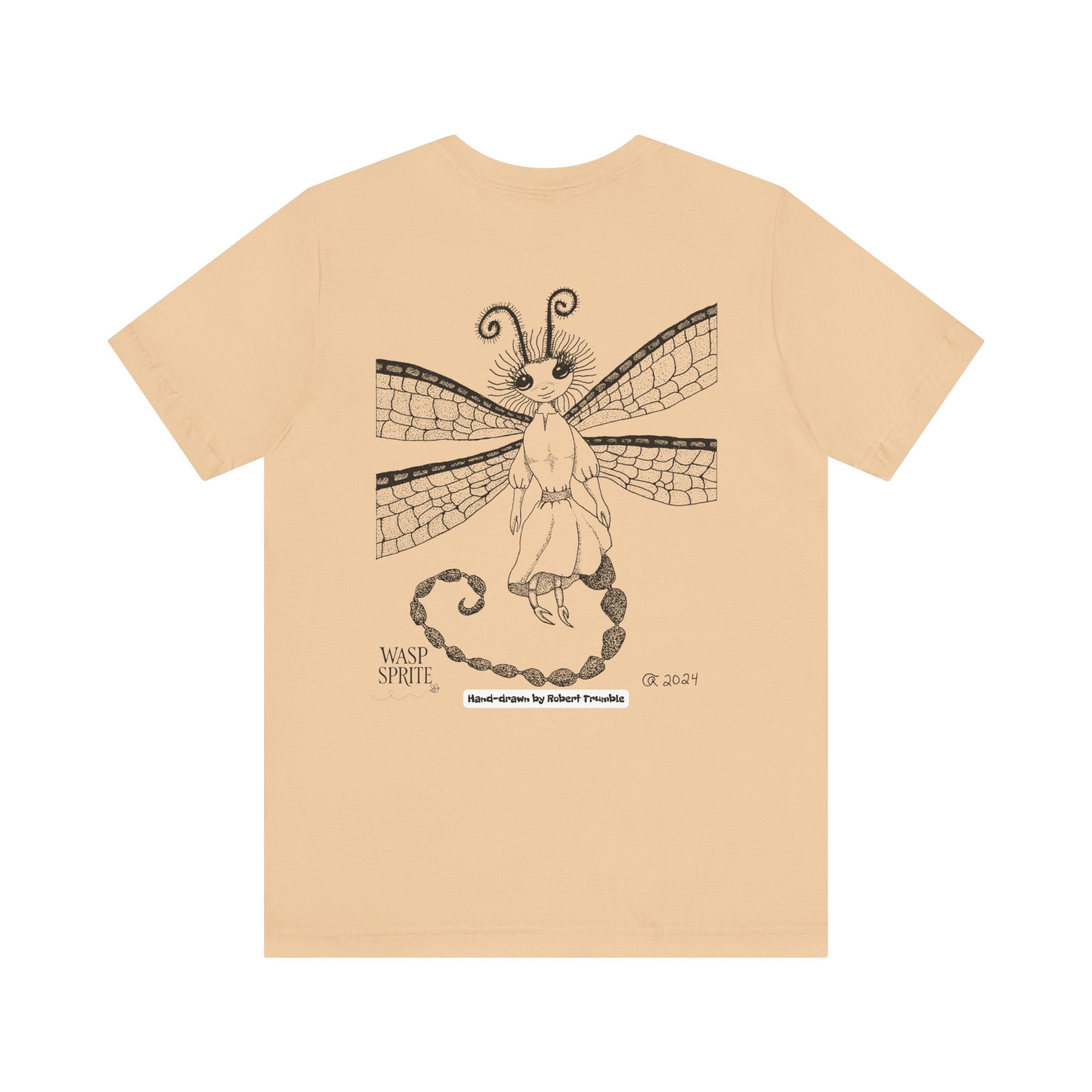 Wasp Sprite – Mystical Insect Folk Tee