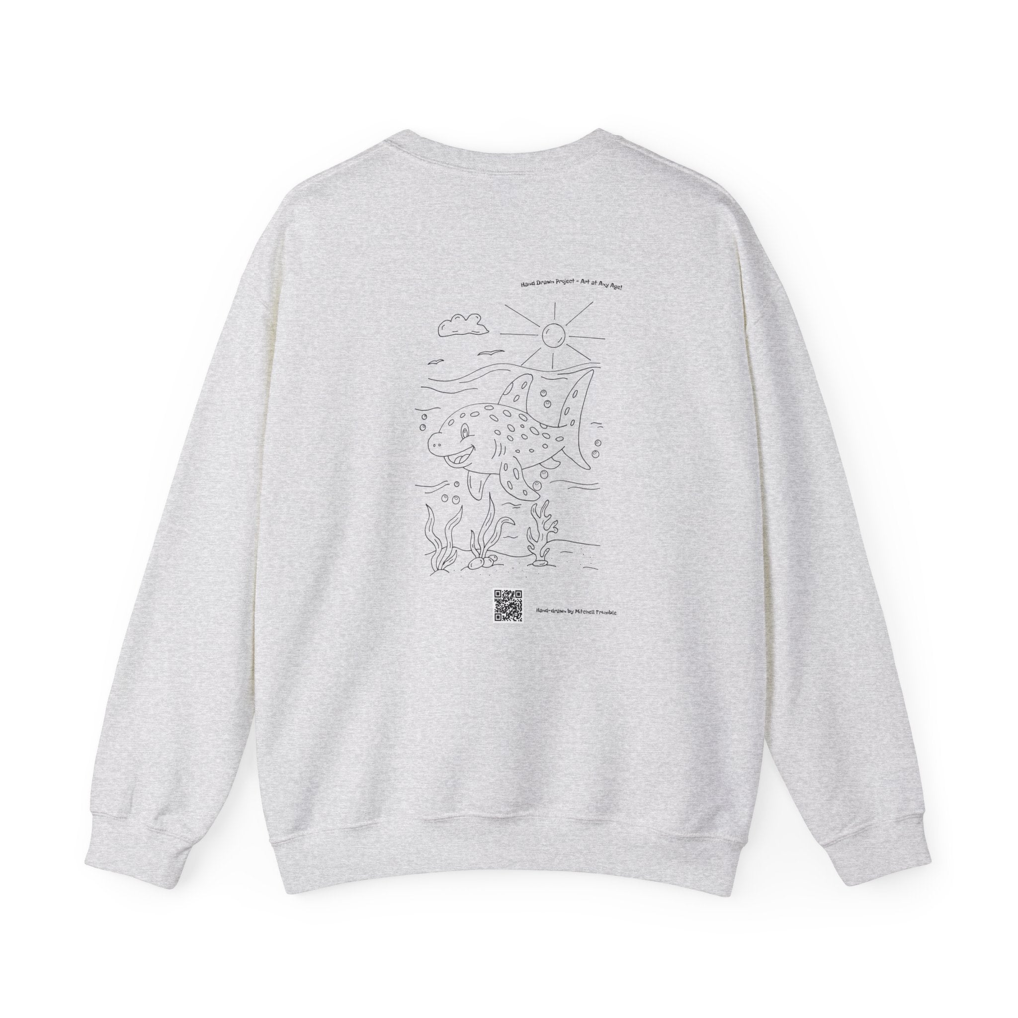 Leopard Shark – Spotted Ocean Explorer Sweatshirt