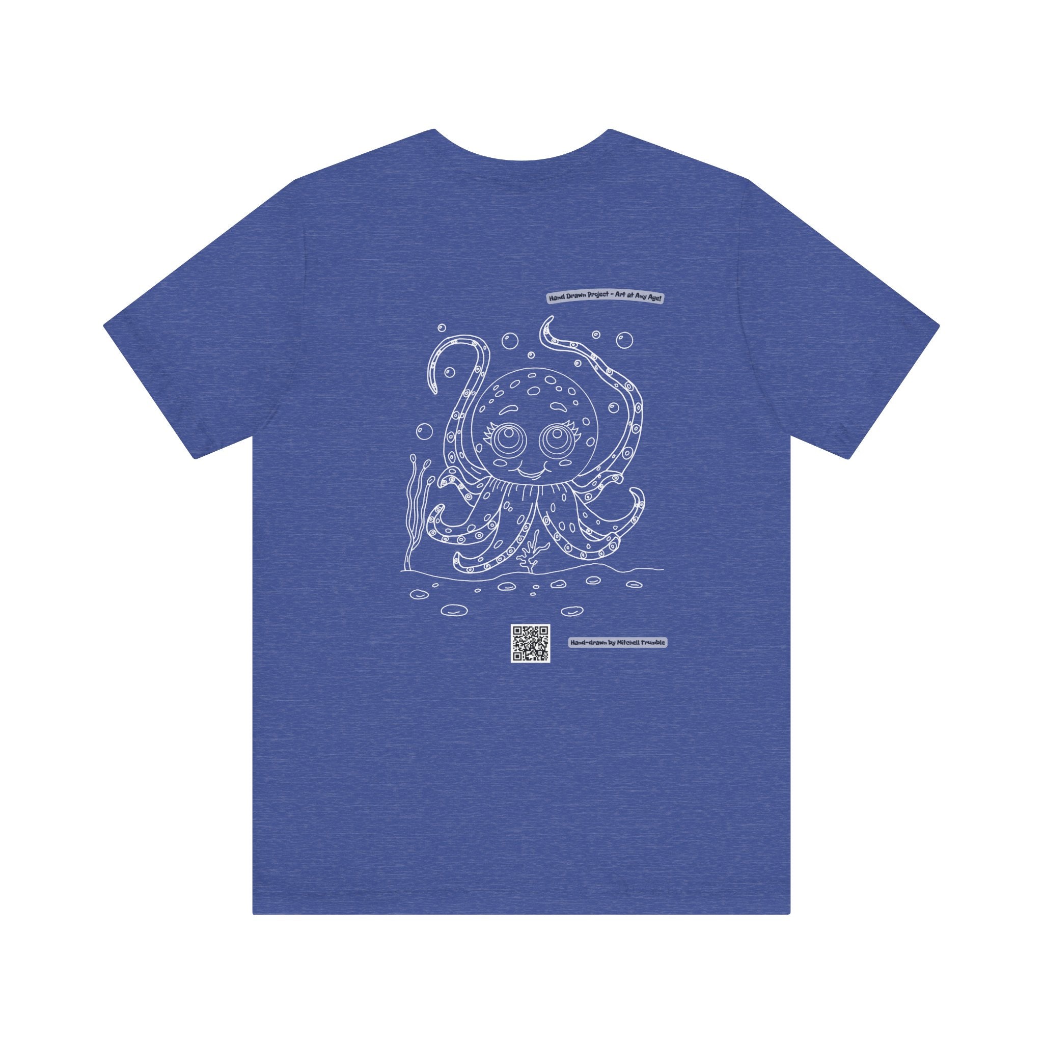 Octopus – Hand-Drawn Ocean Tee