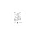 Adorable Seahorse Ocean Critter Kiss-Cut Sticker