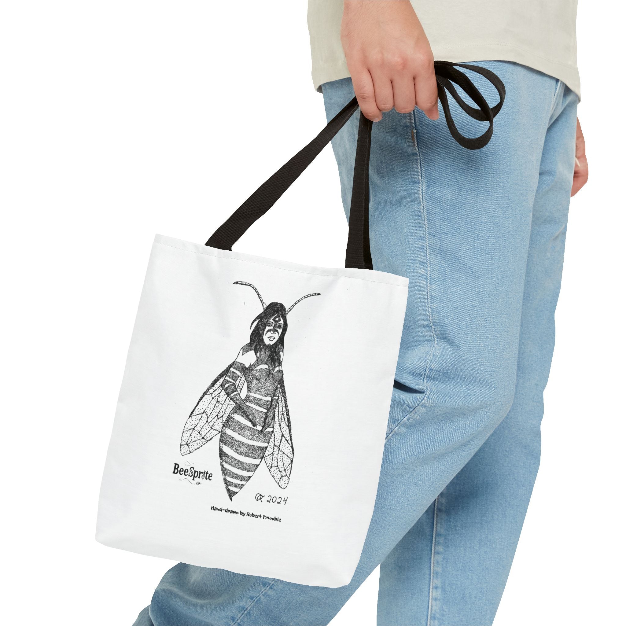 Bee Sprite – Tote Bag | Reusable Cotton Bag for Sprite Fans