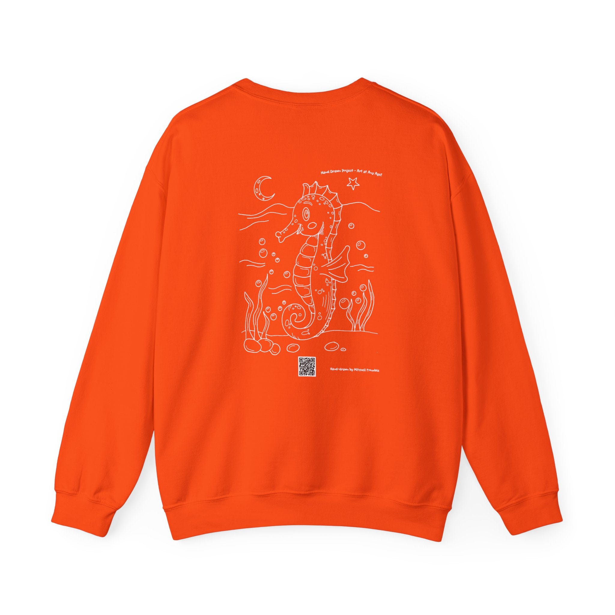 Adorable Seahorse Cozy Sweatshirt