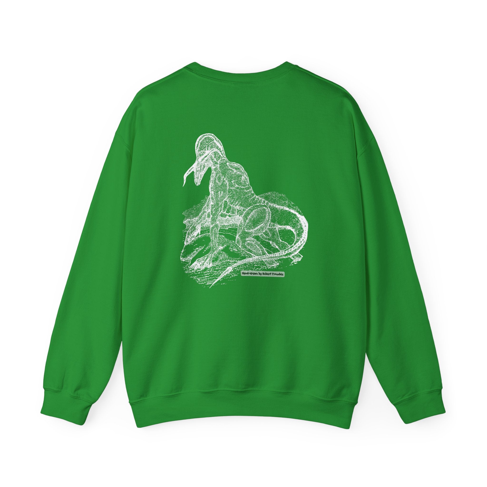 Landdrake Legends Gildan 18000 Sweatshirt | Robert Trumble's Hand-Drawn Dragon Art