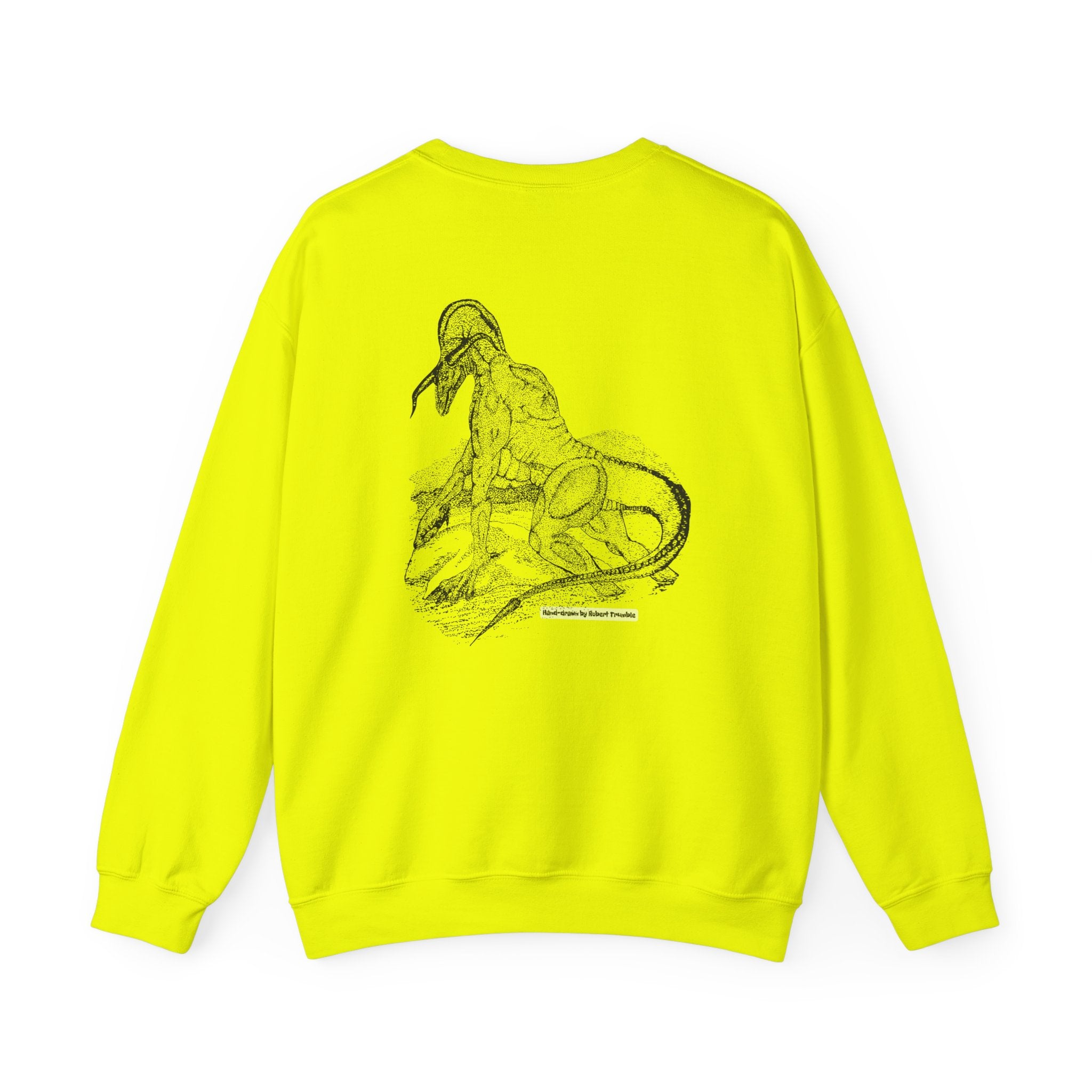 Landdrake Legends Gildan 18000 Sweatshirt | Robert Trumble's Hand-Drawn Dragon Art
