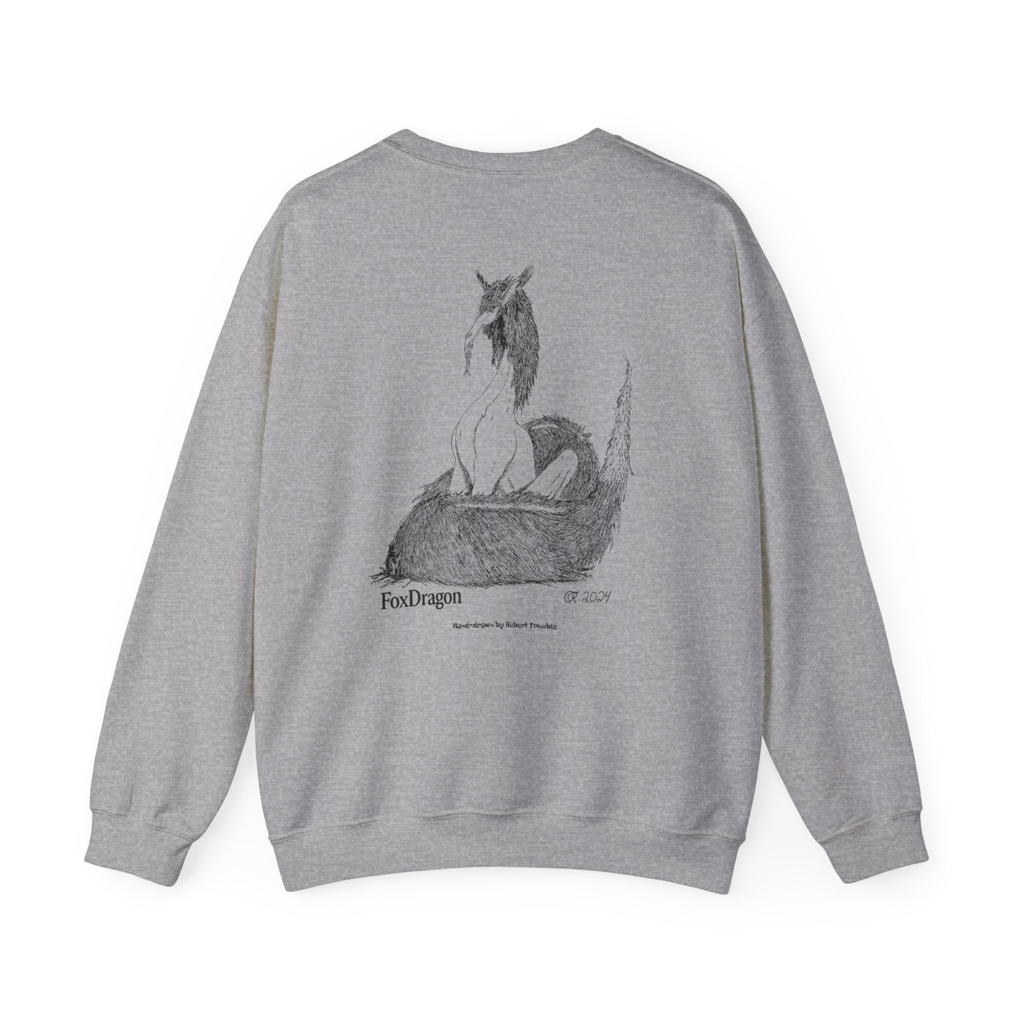 FoxDragon – Mythical Creature Cozy Sweatshirt