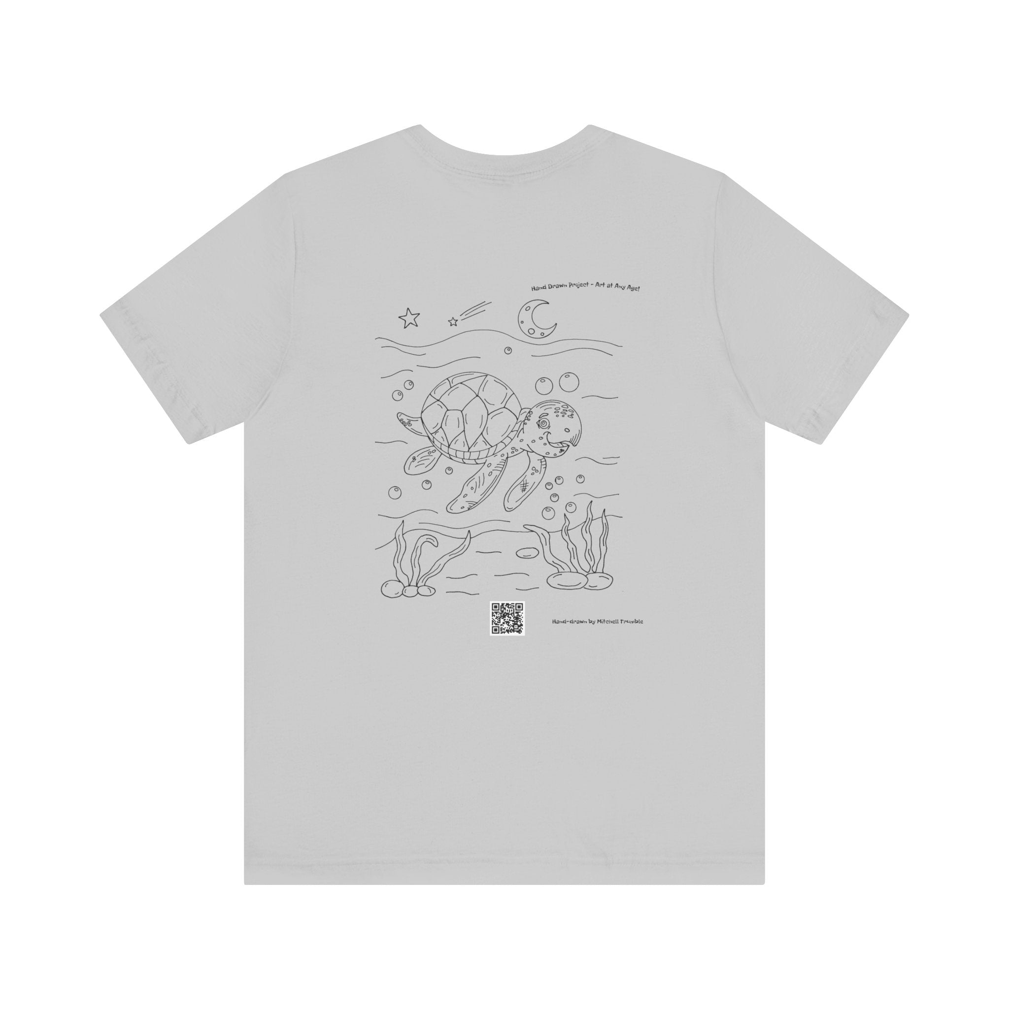 Smiling Sea Turtle – Ocean Critter T-Shirt
