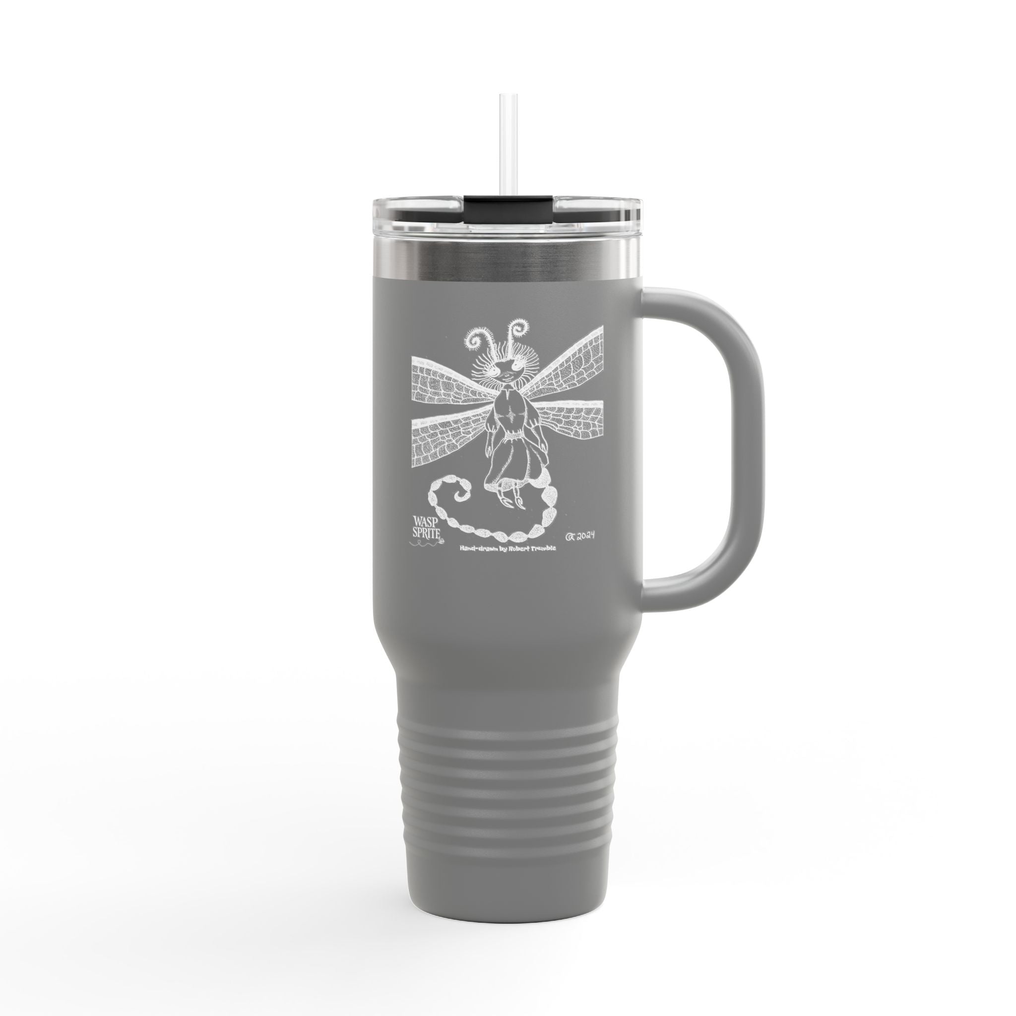 Wasp Sprite – Mystical Insect Folk Travel Mug