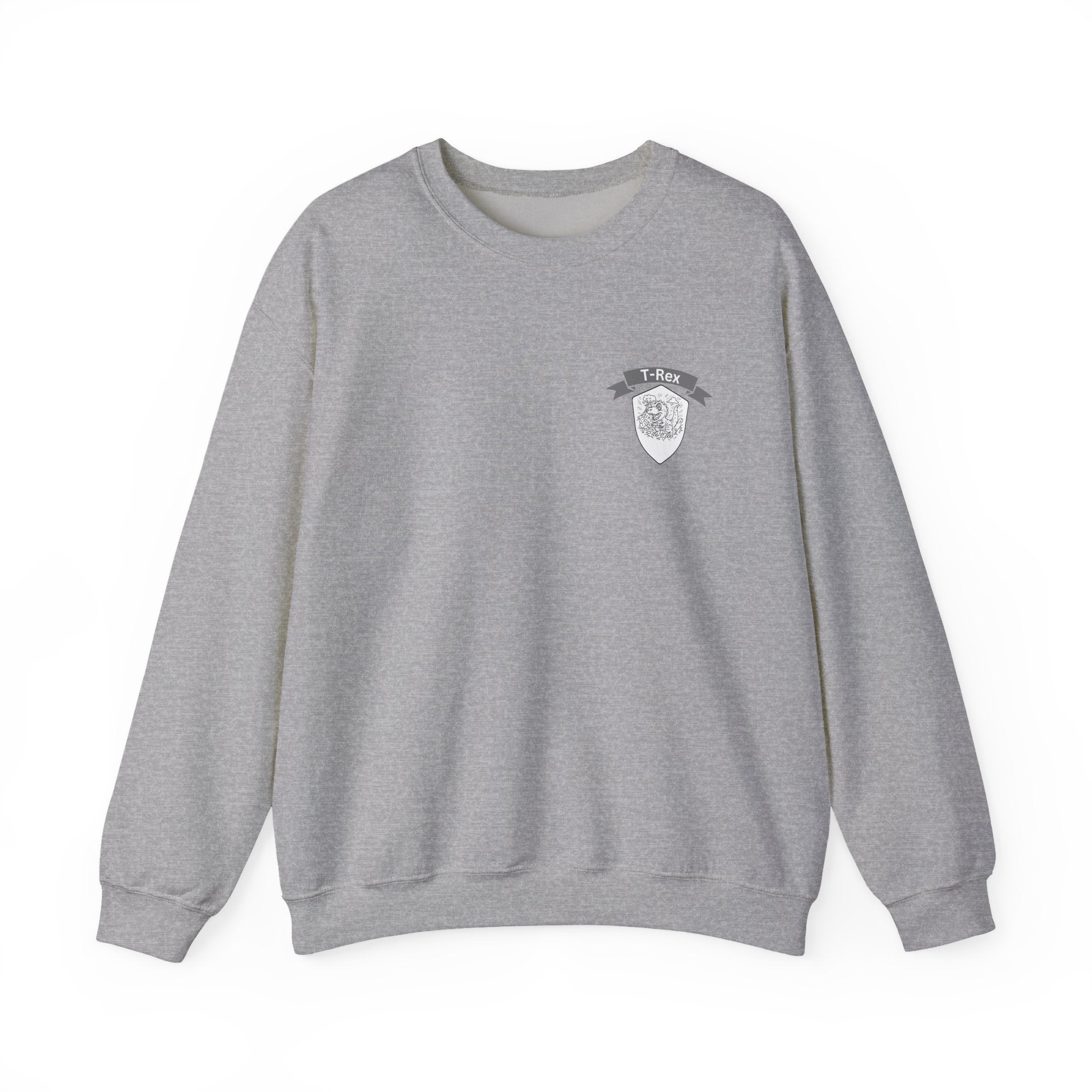 T-Rex Crewneck Sweatshirt – Unisex | Fun Dinosaur Gift for Kids & Adults, Cozy Fall & Halloween Wear