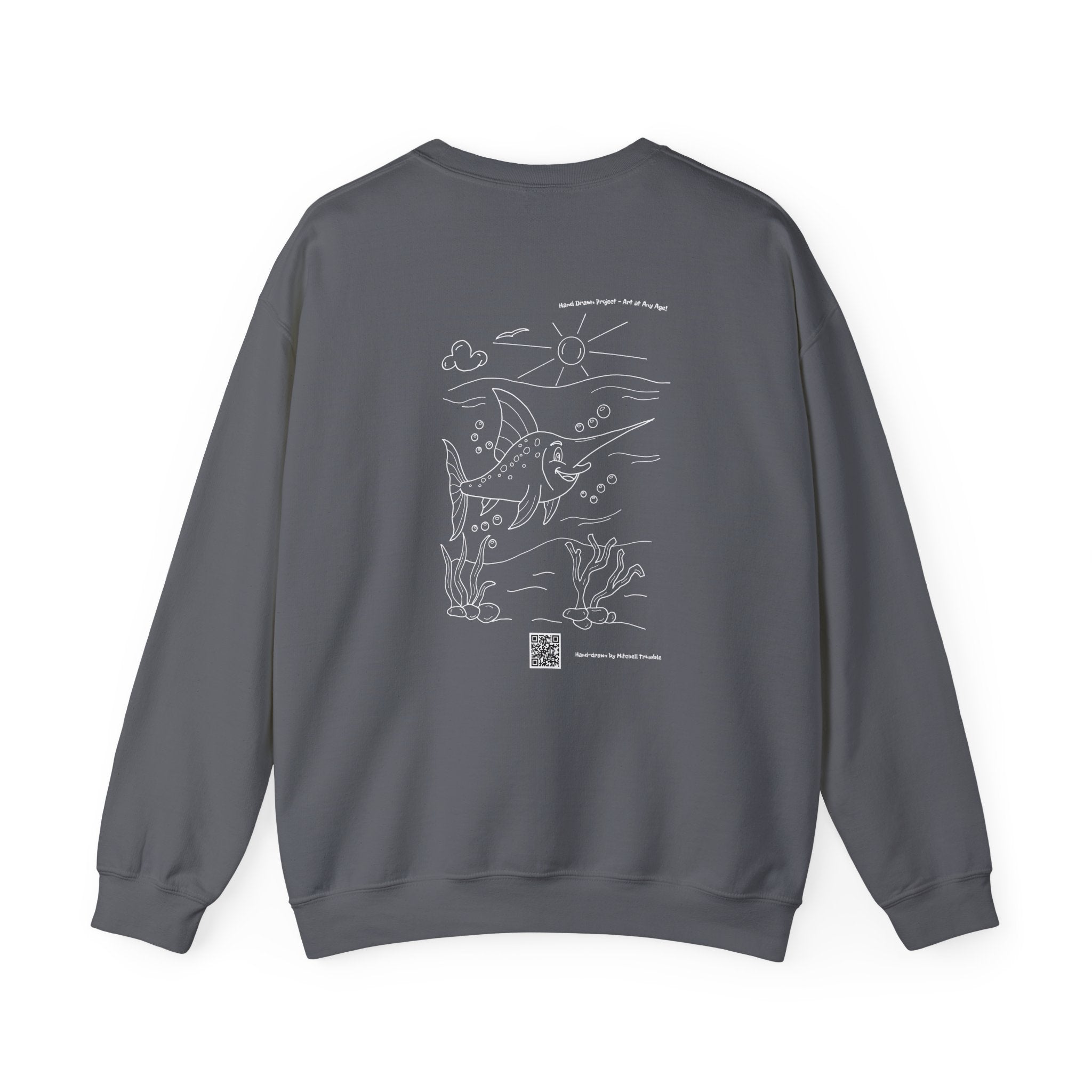 Swordfish – Ocean Strength Cozy Sweatshirt