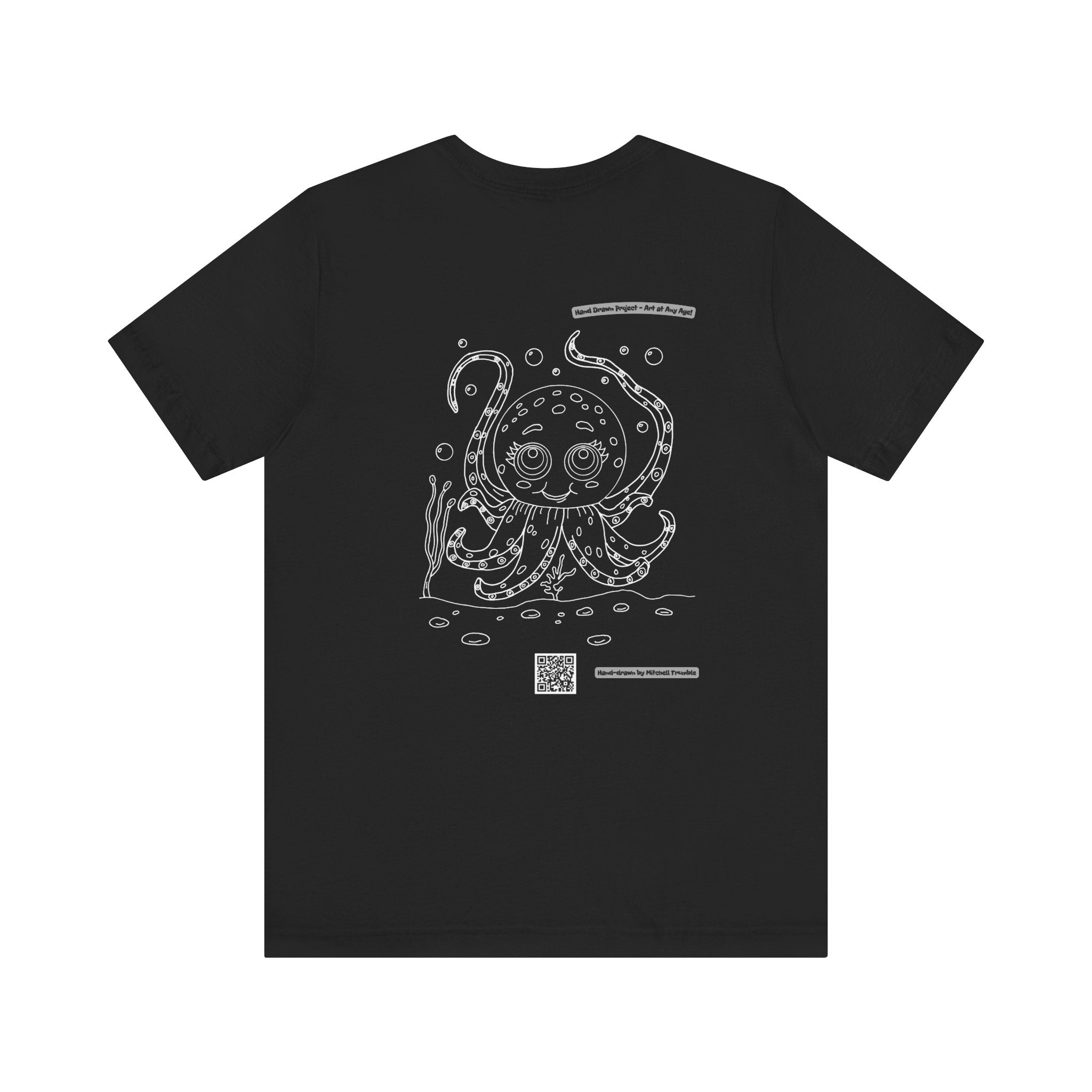 Octopus – Hand-Drawn Ocean Tee