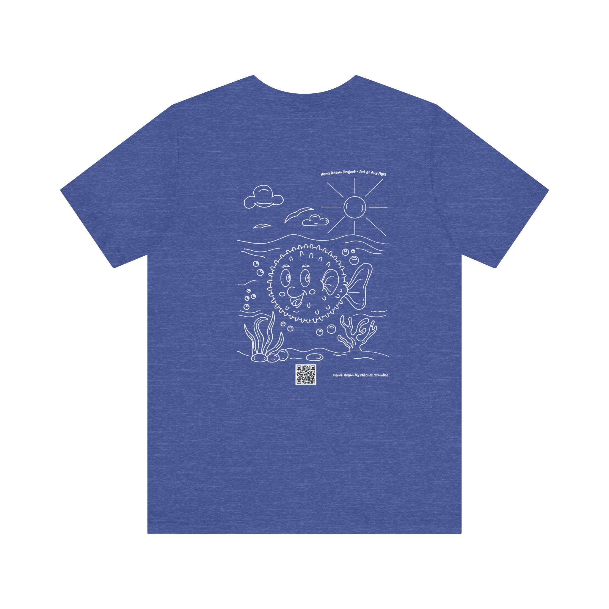 Happy Pufferfish – Ocean Critter T-Shirt