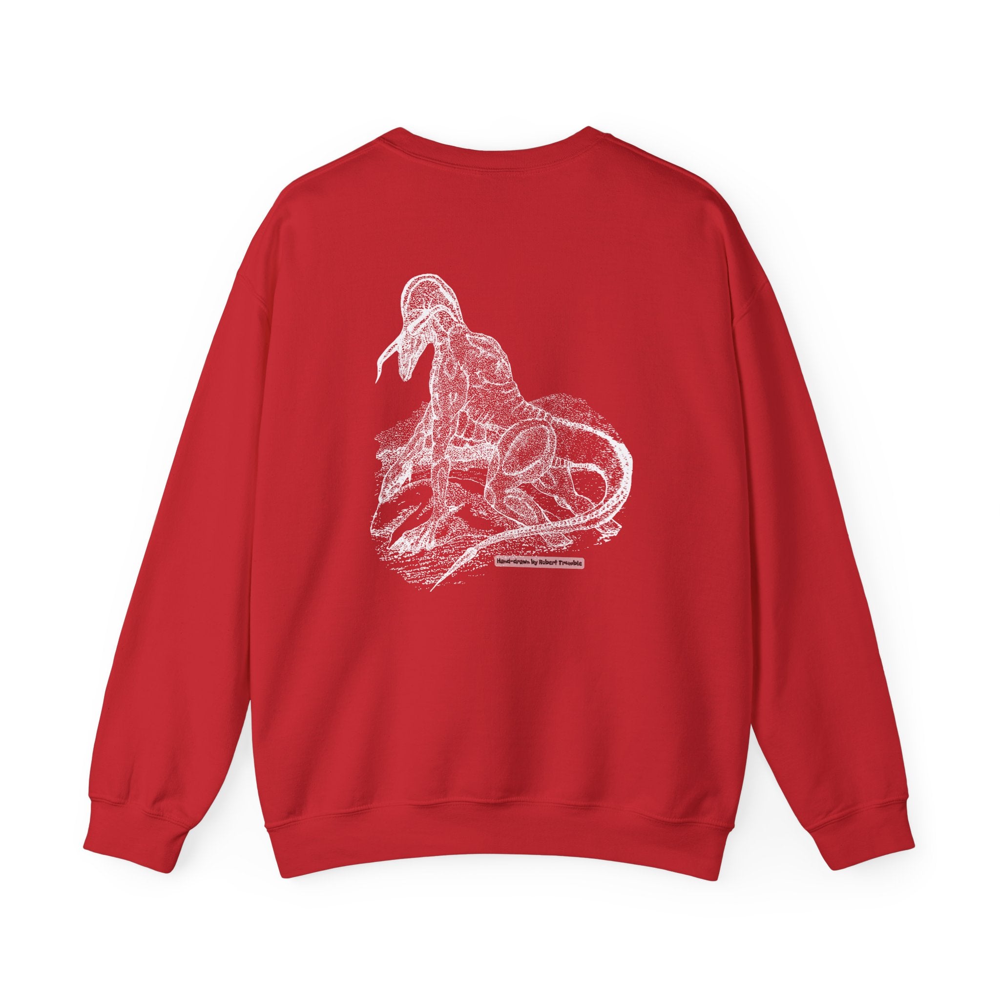 Landdrake Legends Gildan 18000 Sweatshirt | Robert Trumble's Hand-Drawn Dragon Art
