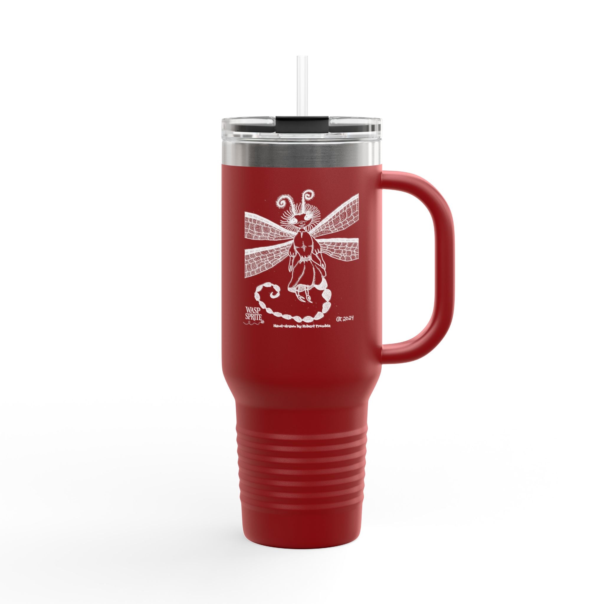 Wasp Sprite – Mystical Insect Folk Travel Mug