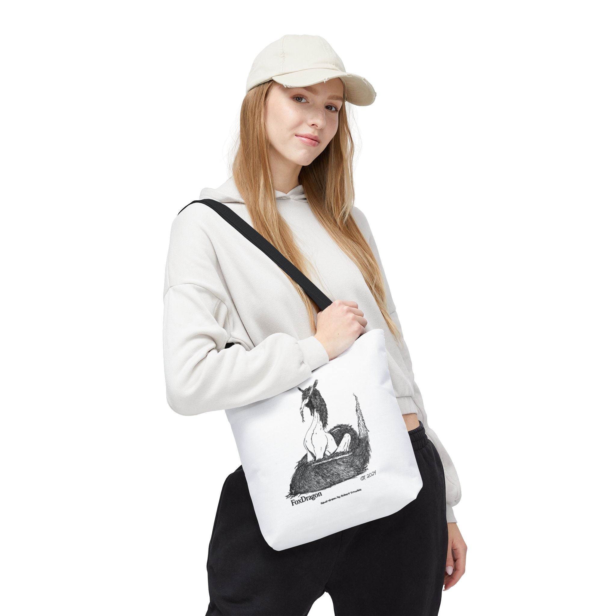 FoxDragon – Mythical Creature Tote Bag