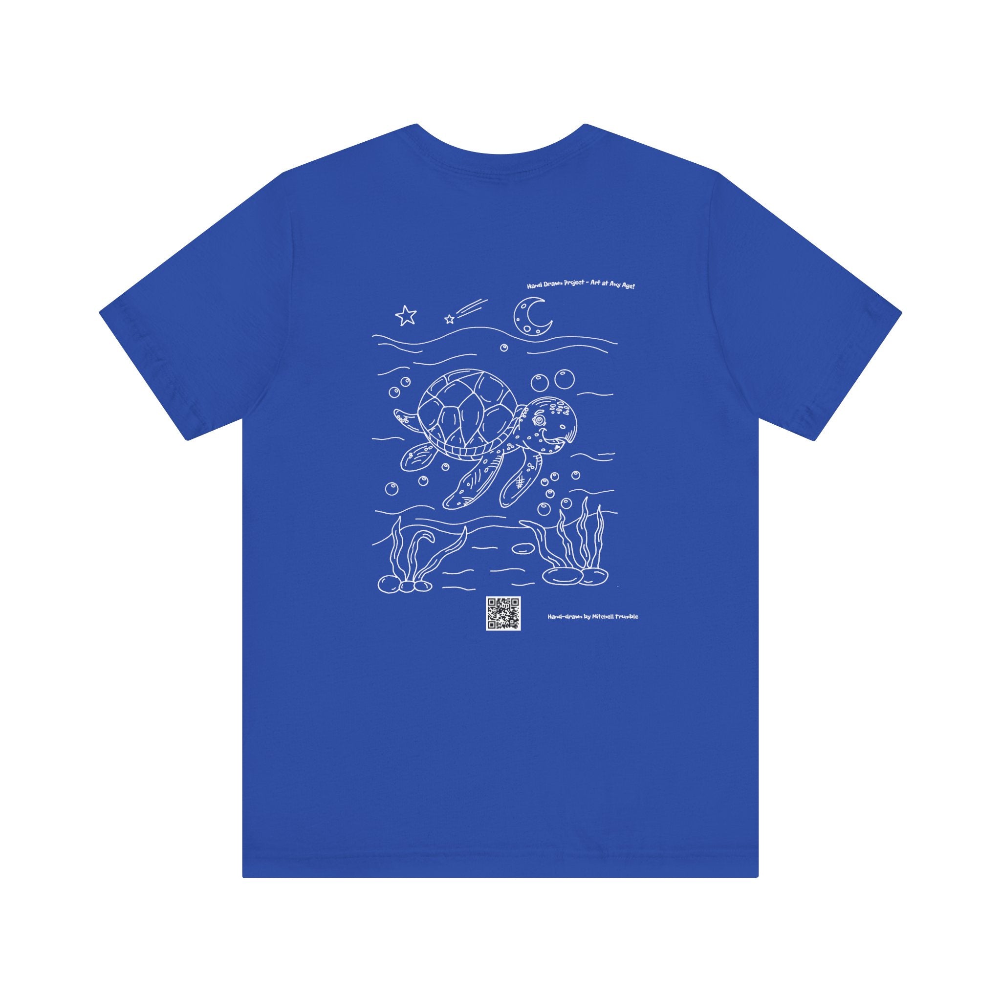 Smiling Sea Turtle – Ocean Critter T-Shirt