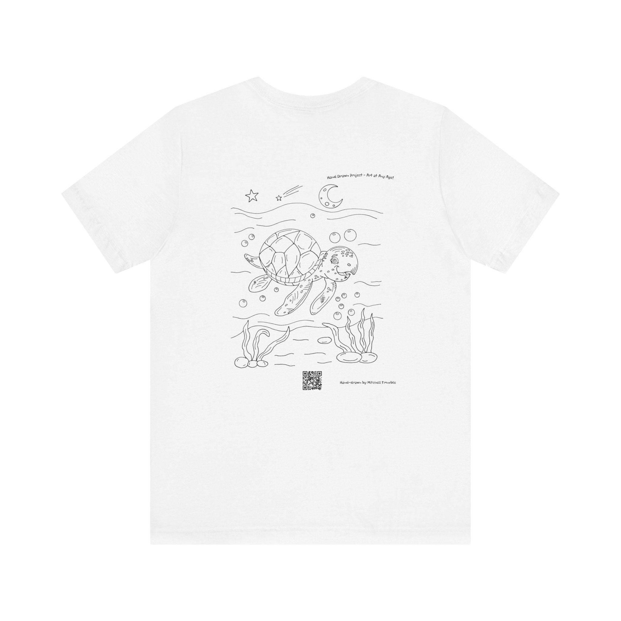 Smiling Sea Turtle – Ocean Critter T-Shirt