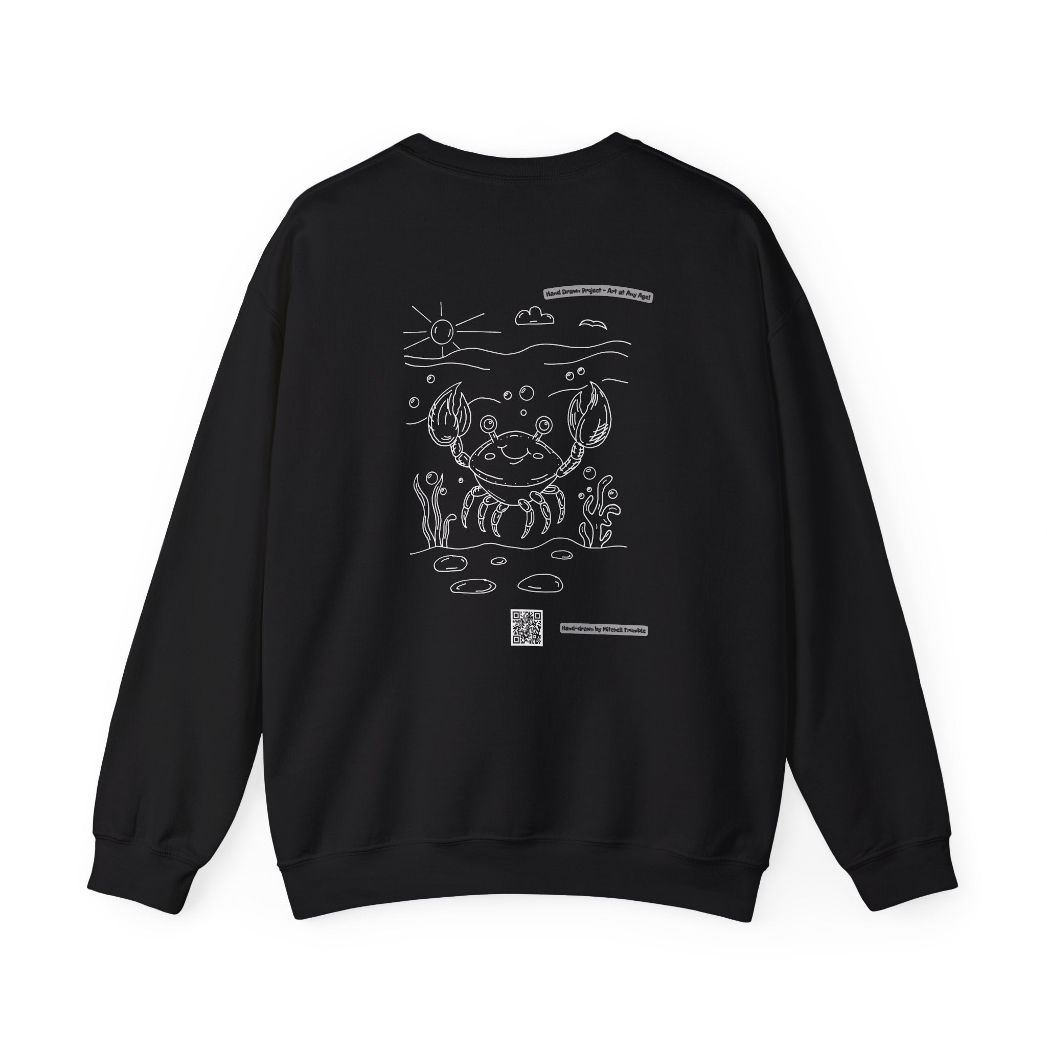 Cute Crab Crewneck Sweatshirt