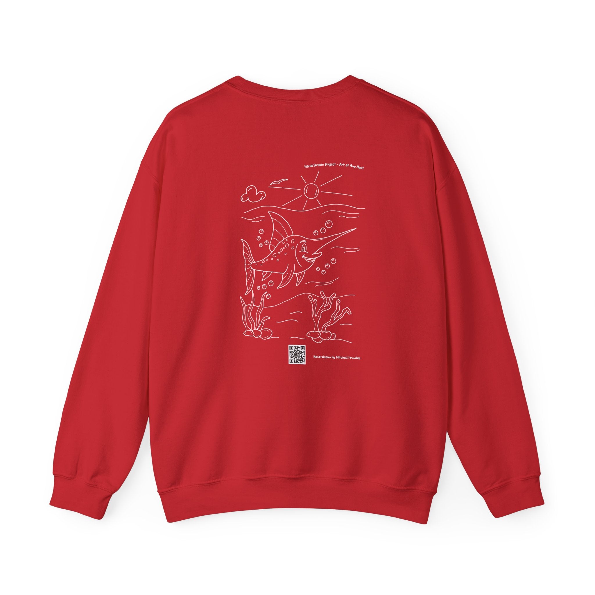 Swordfish – Ocean Strength Cozy Sweatshirt