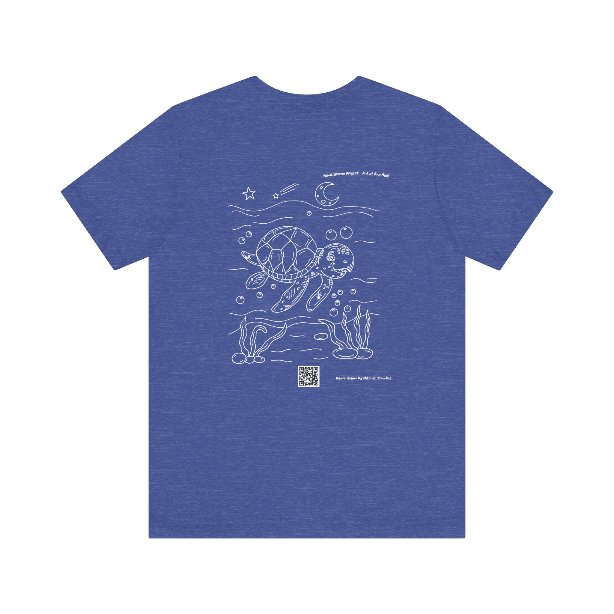 Smiling Sea Turtle – Ocean Critter T-Shirt