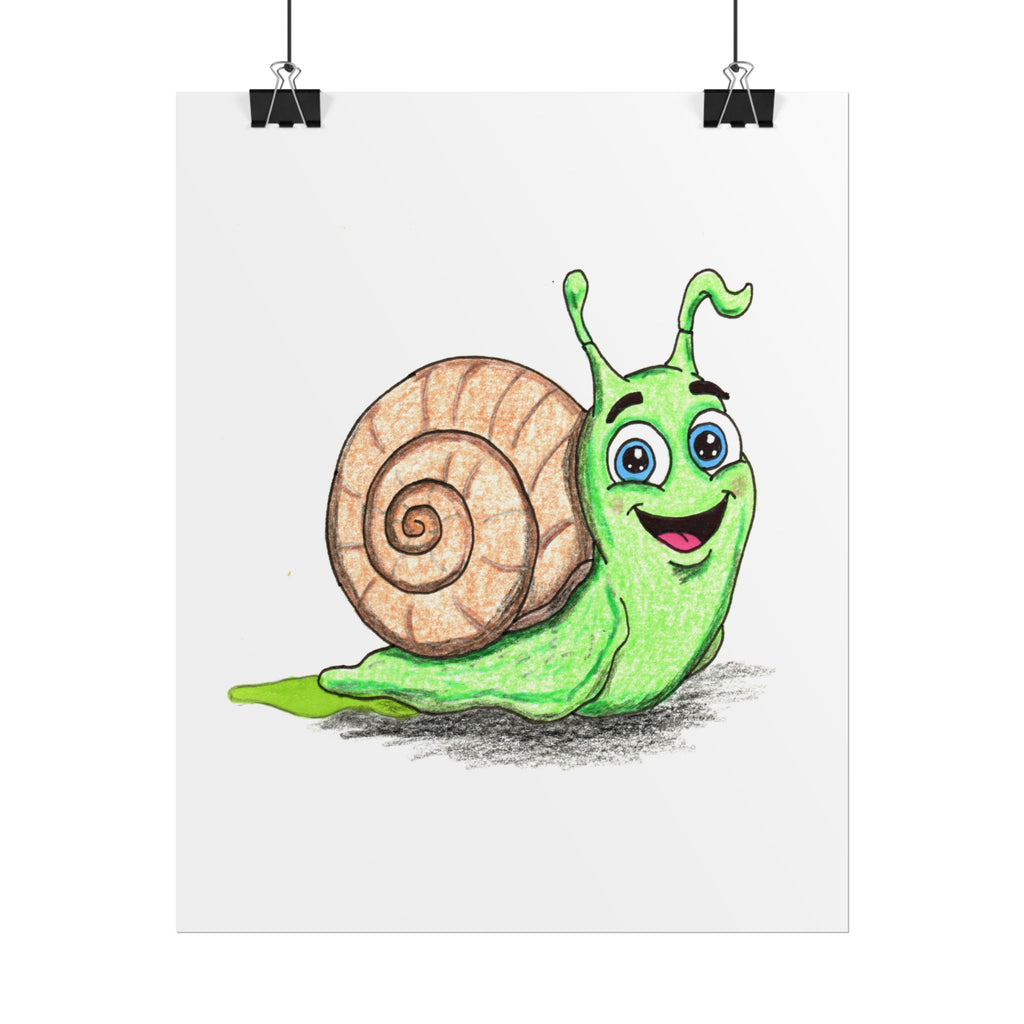 Sammy Found His Shell | Snail Wall Art | Lost and Found Critters