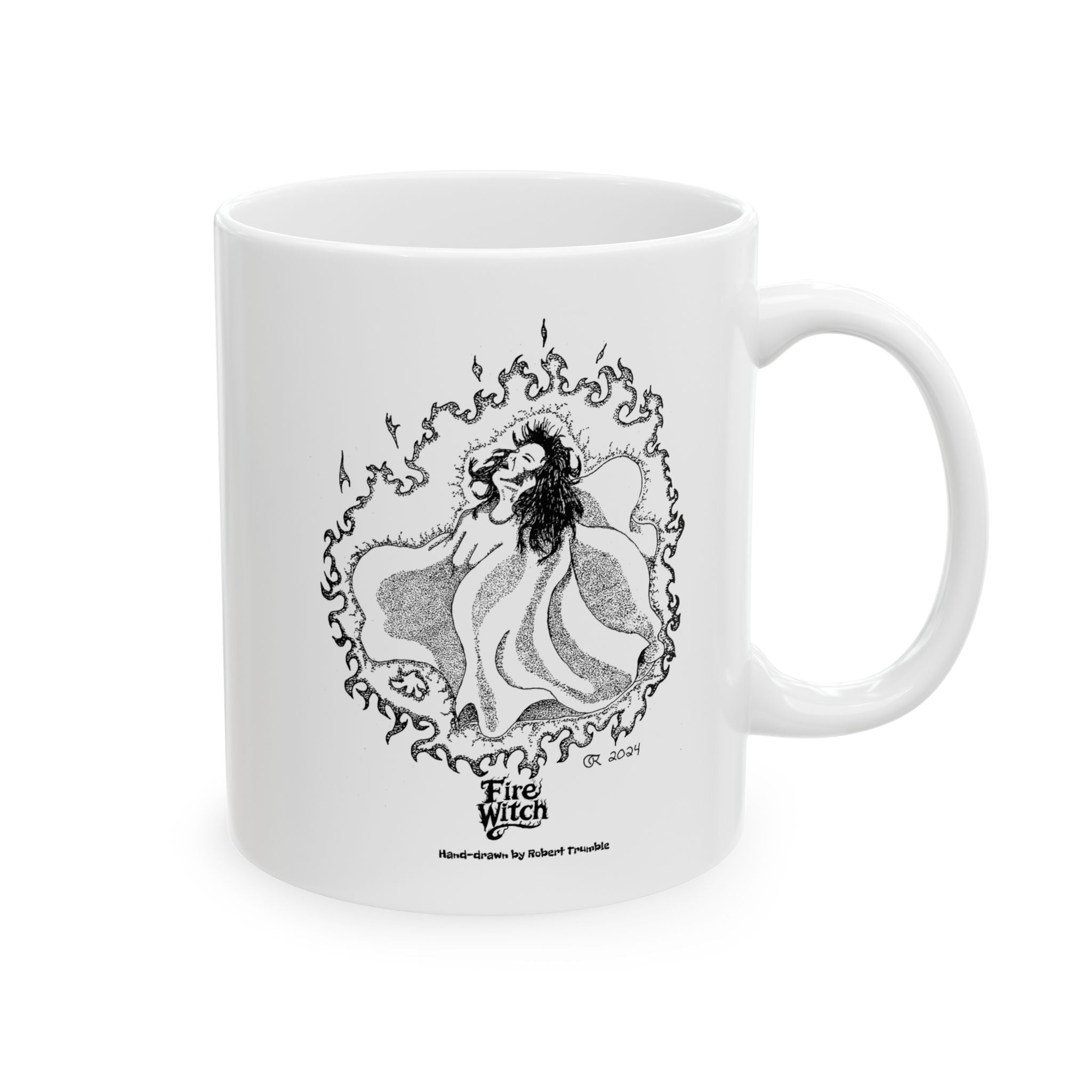 Fire Witch Coffee Mug