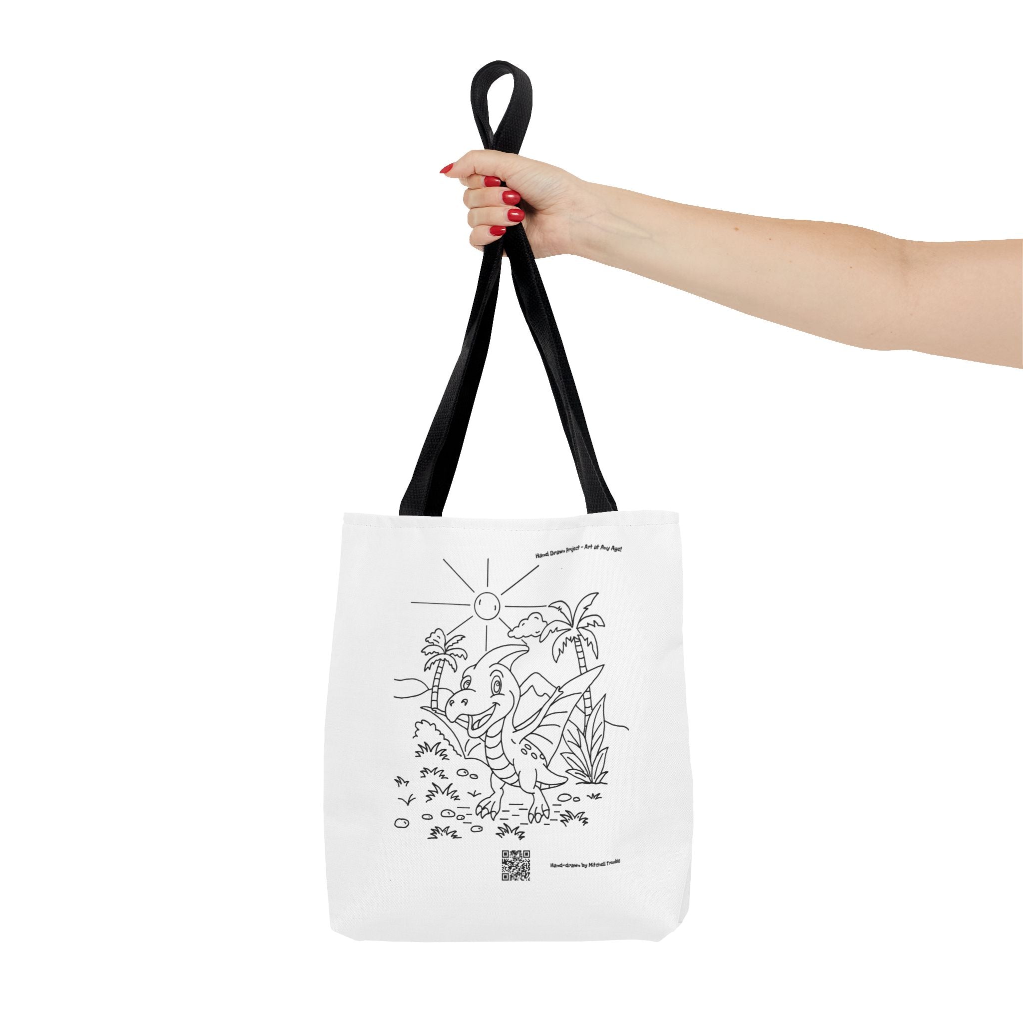 Pterodactyl Chaos Tote Bag