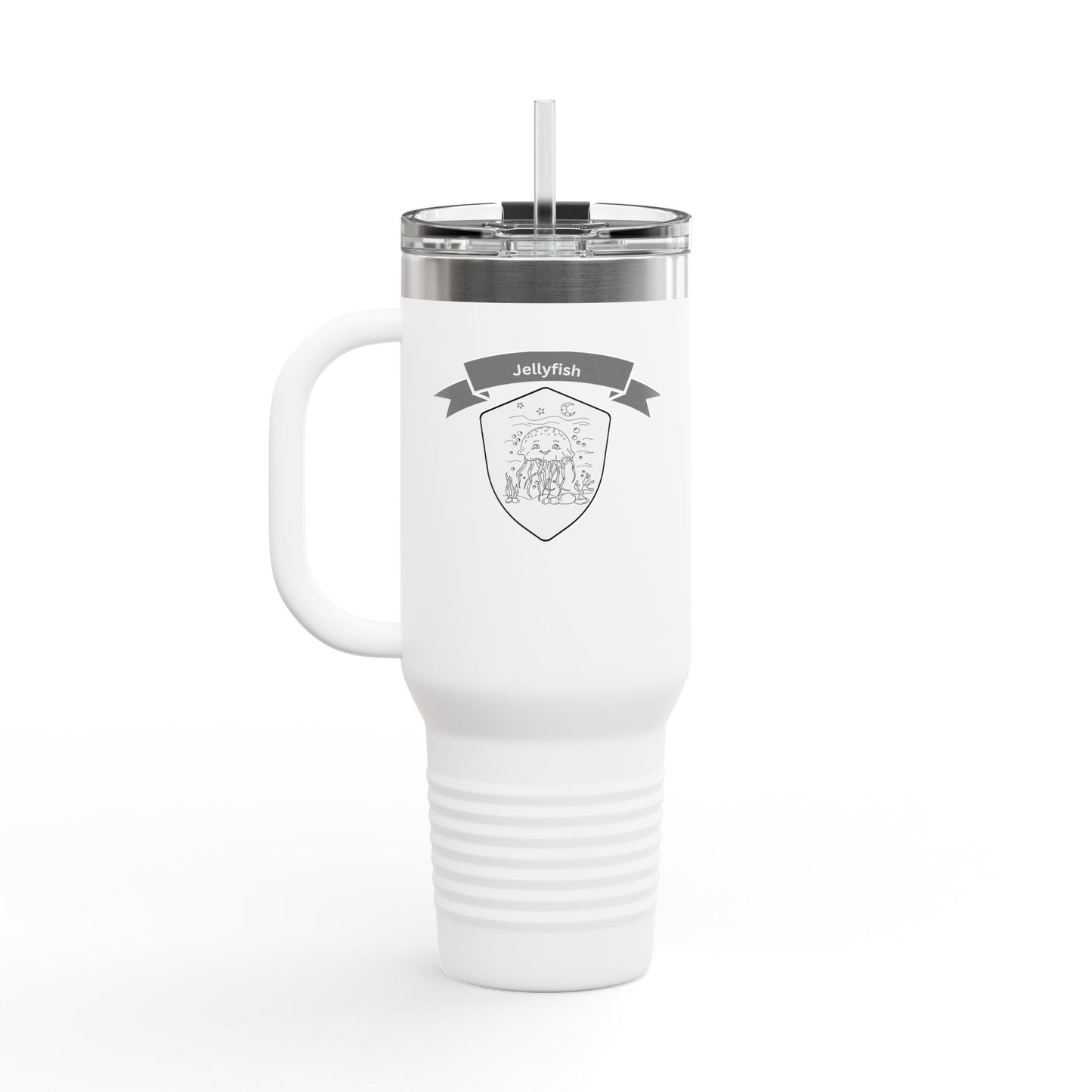 Smiling Jellyfish – Ocean Critter Travel Mug